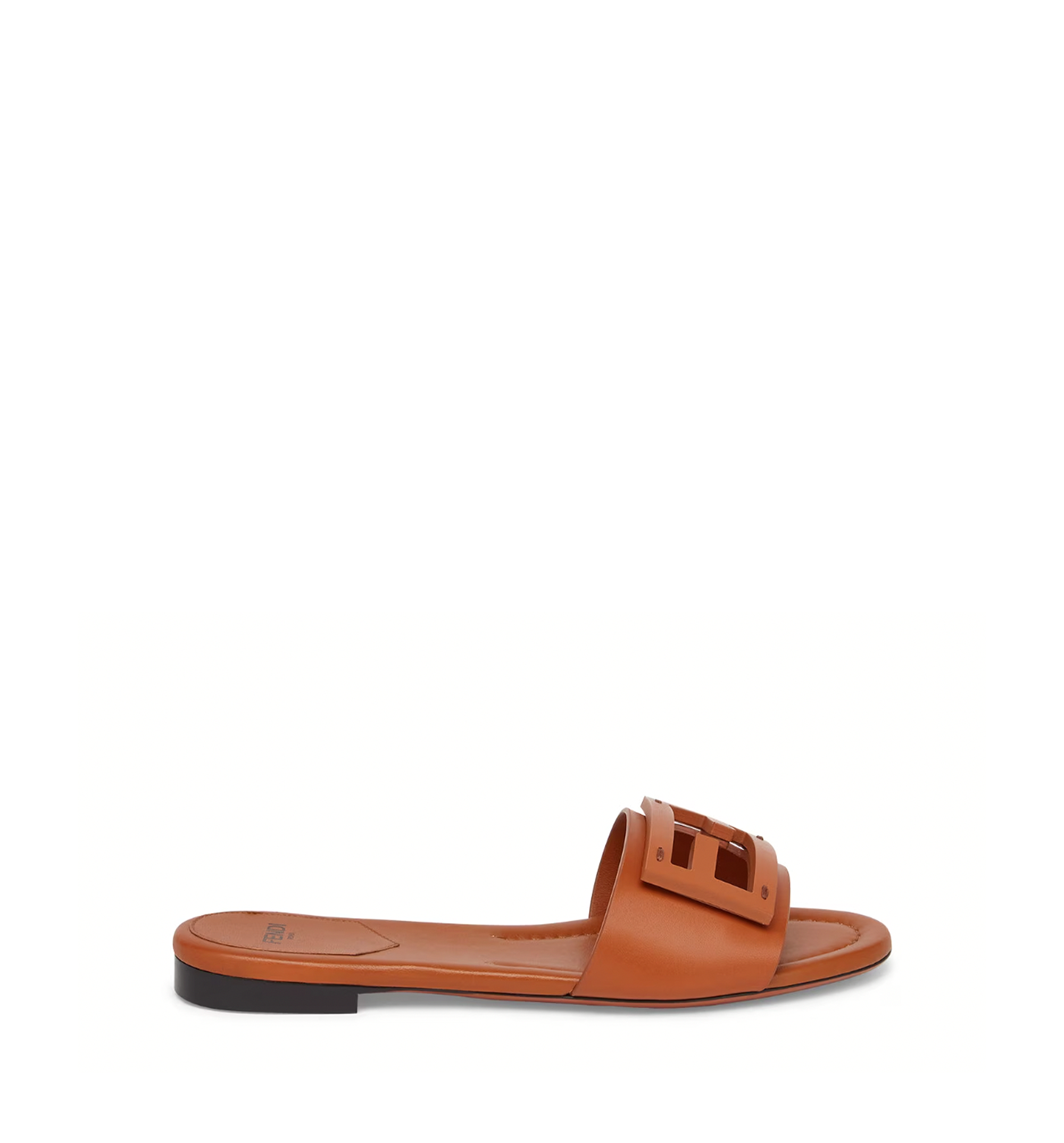 Baguette Leather Slides