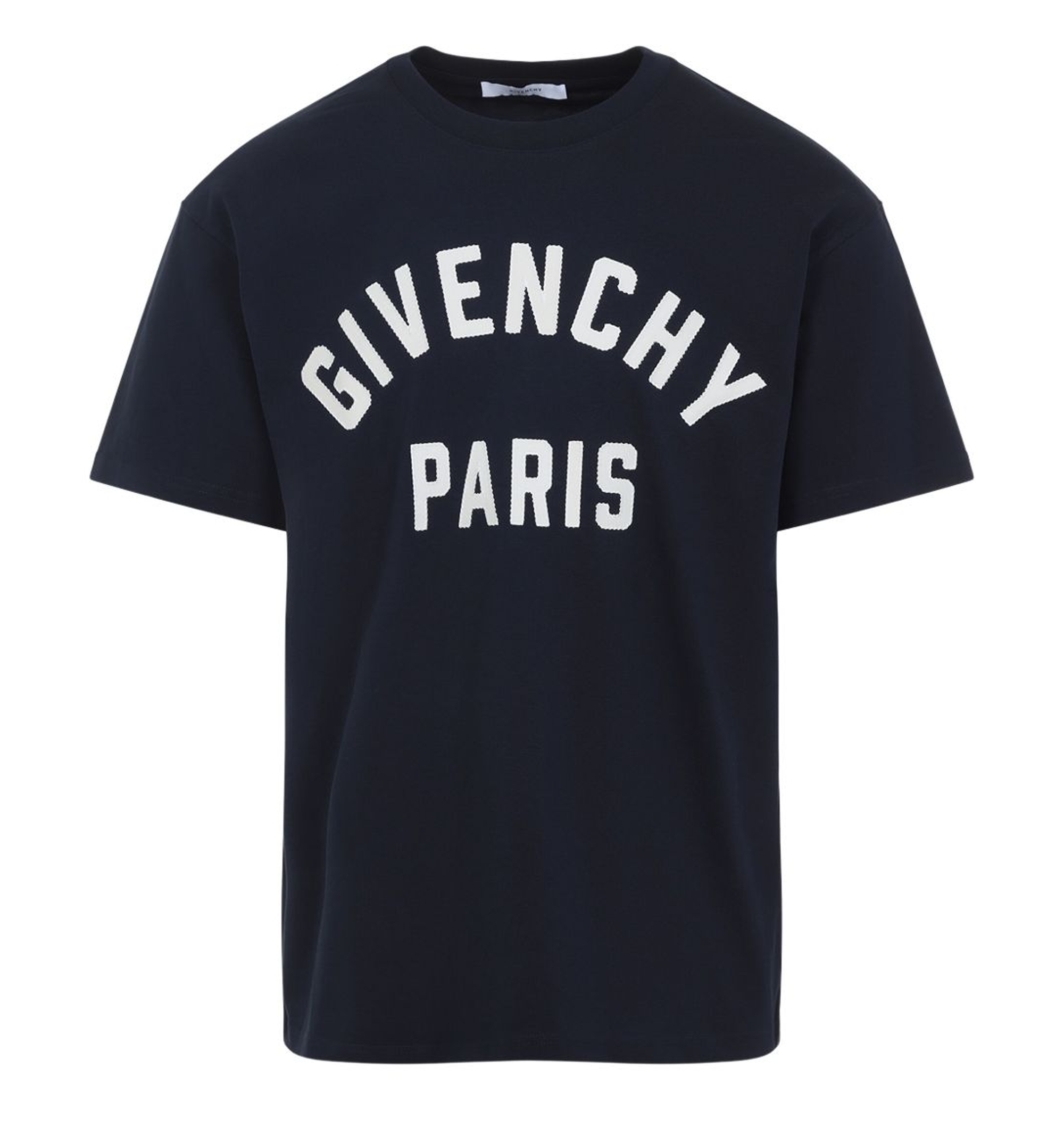 Lettering-print T-shirt