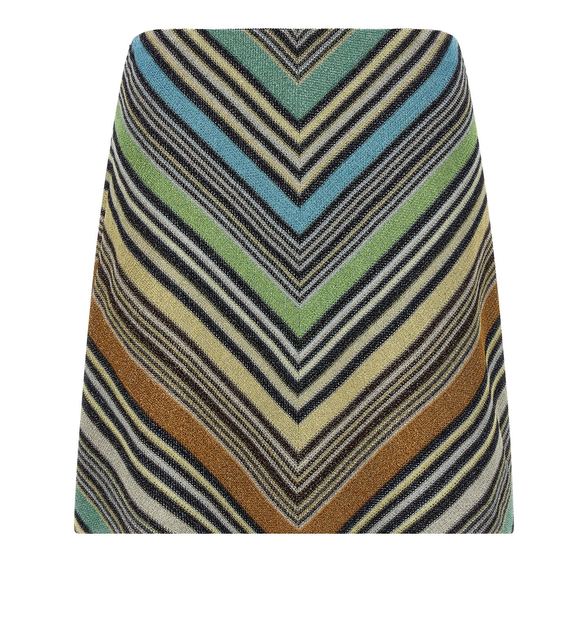 Geometric pattern skirt