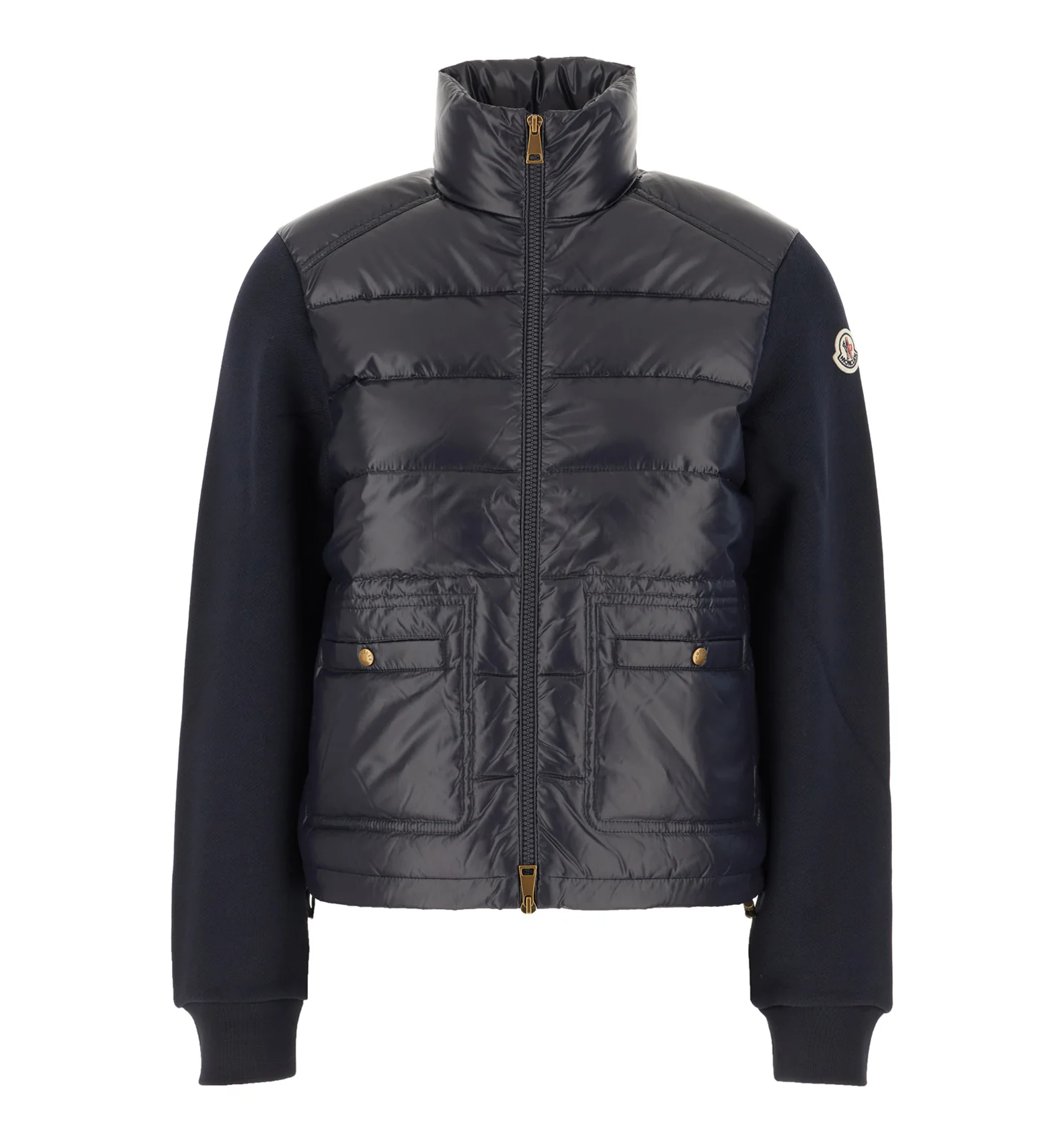 Padded Zip up Sweatshirt