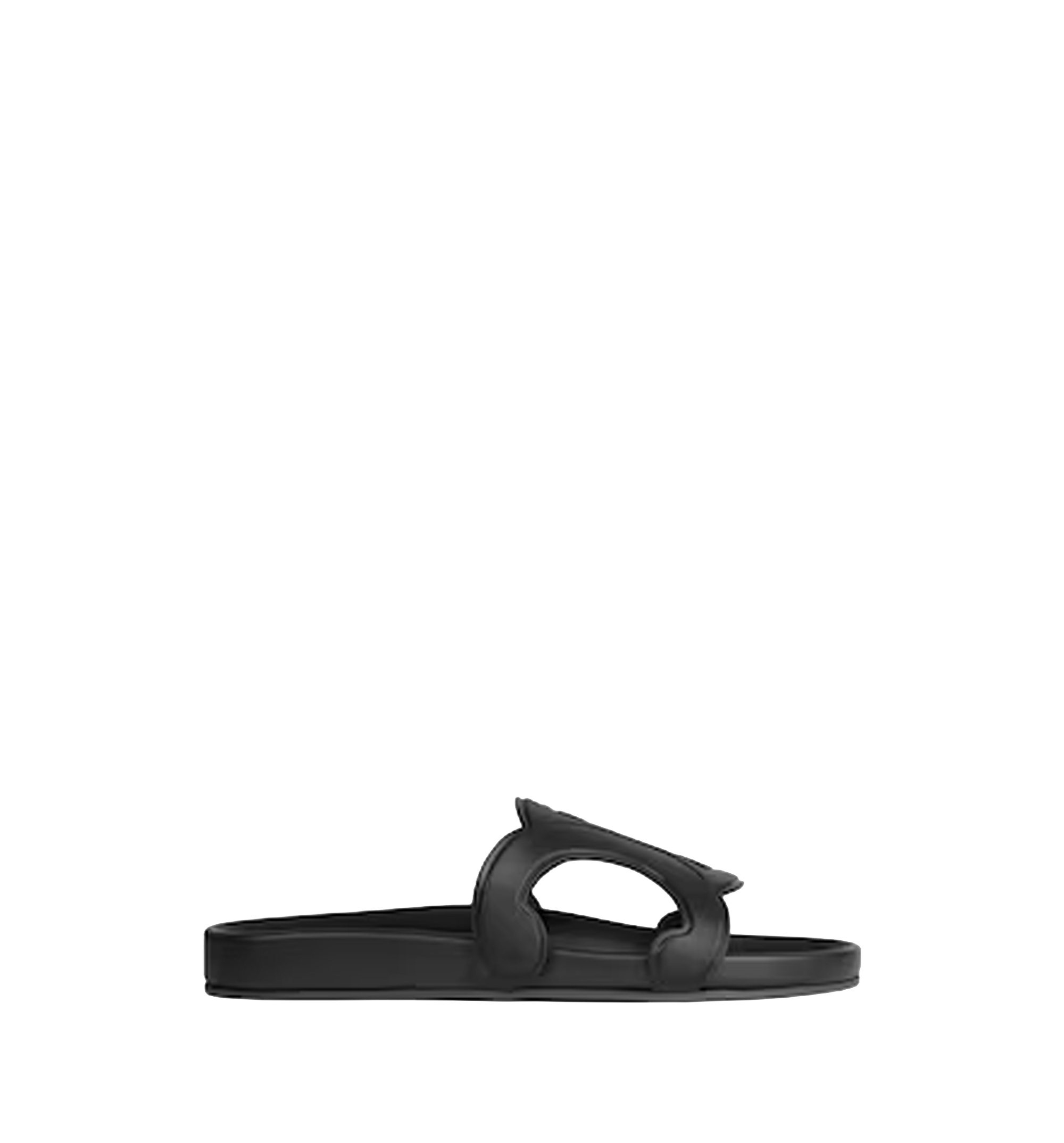 Triomphe Slide In Calfskin Vegetal Tanning