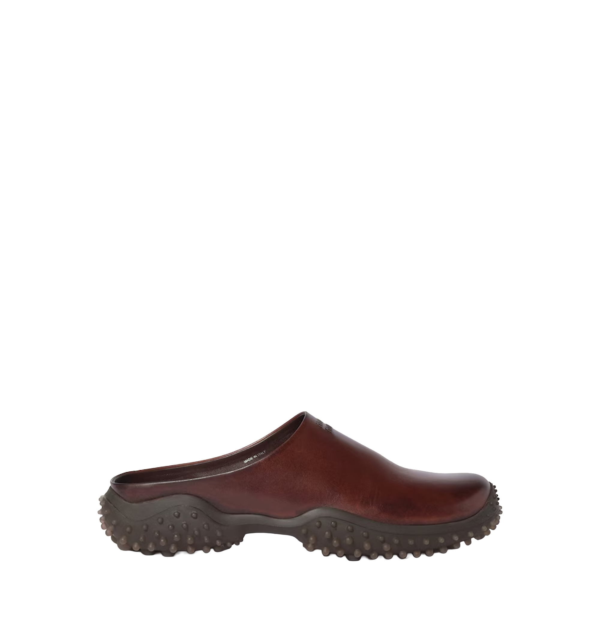 Leather mules