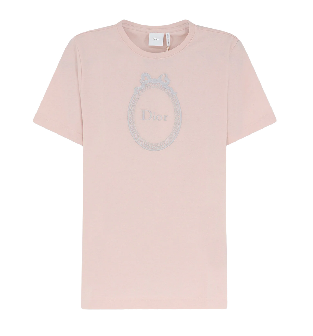 Dior Médaillon Embroidered Fitted T-Shirt