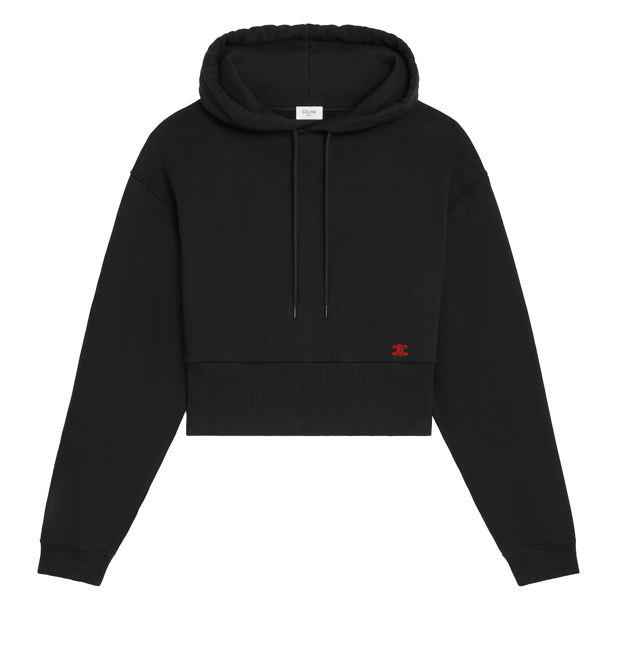 Celine Cropped Hoodie