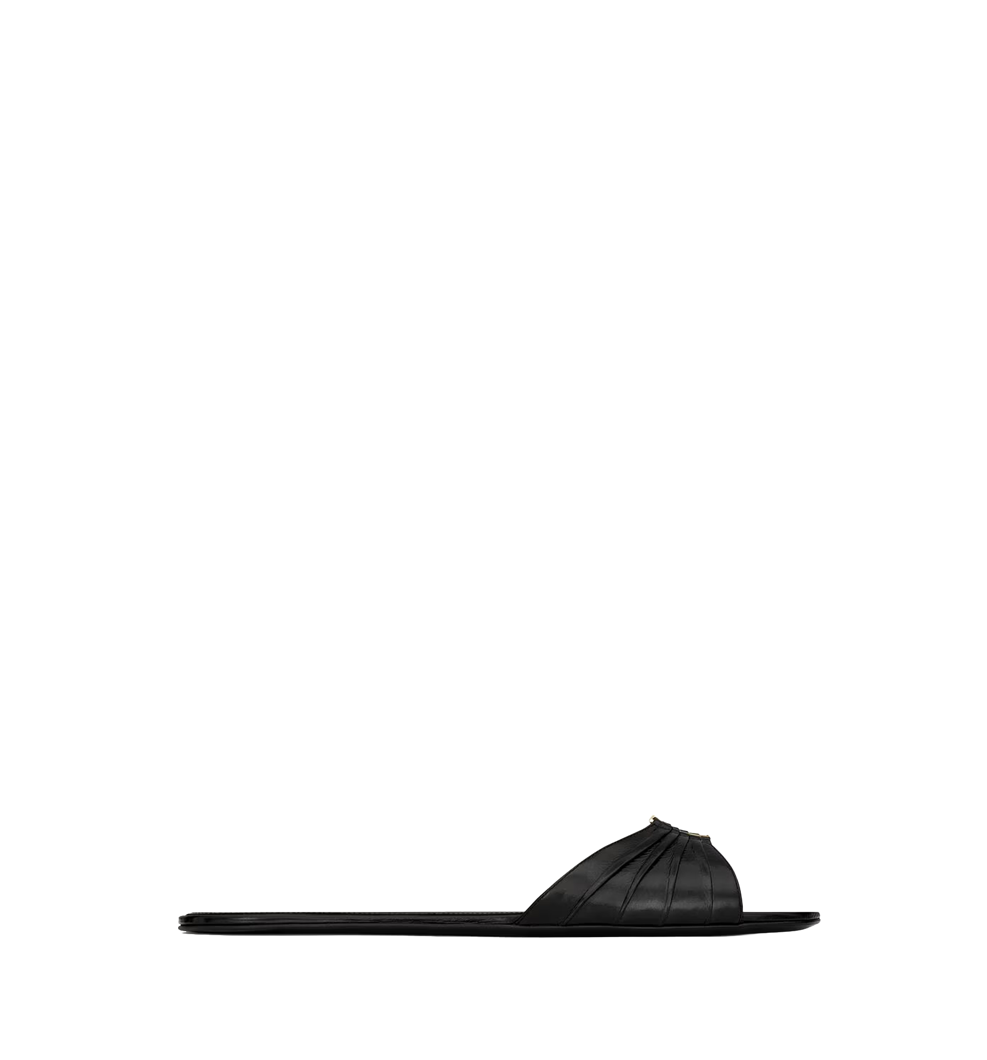 Babylone Slides in Smooth Leather