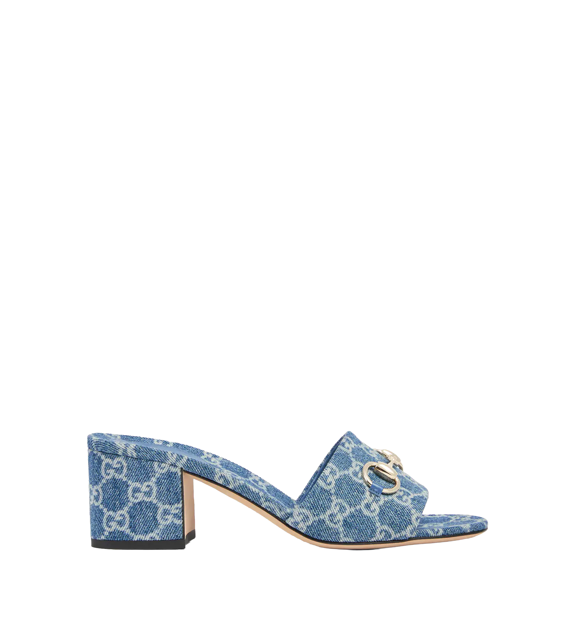 Women's slide sandal with Horsebit