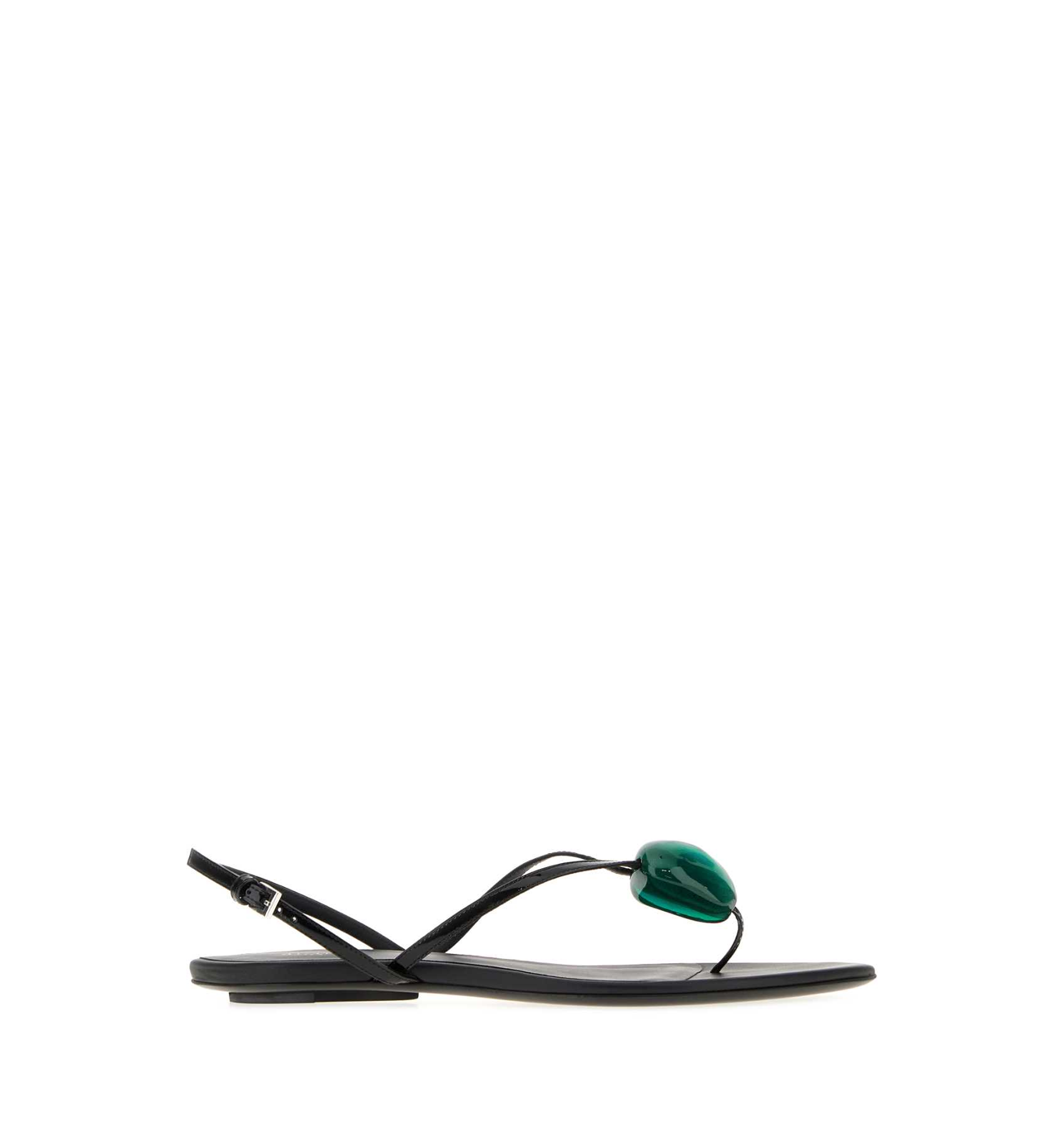 Flat Jewel Sandals