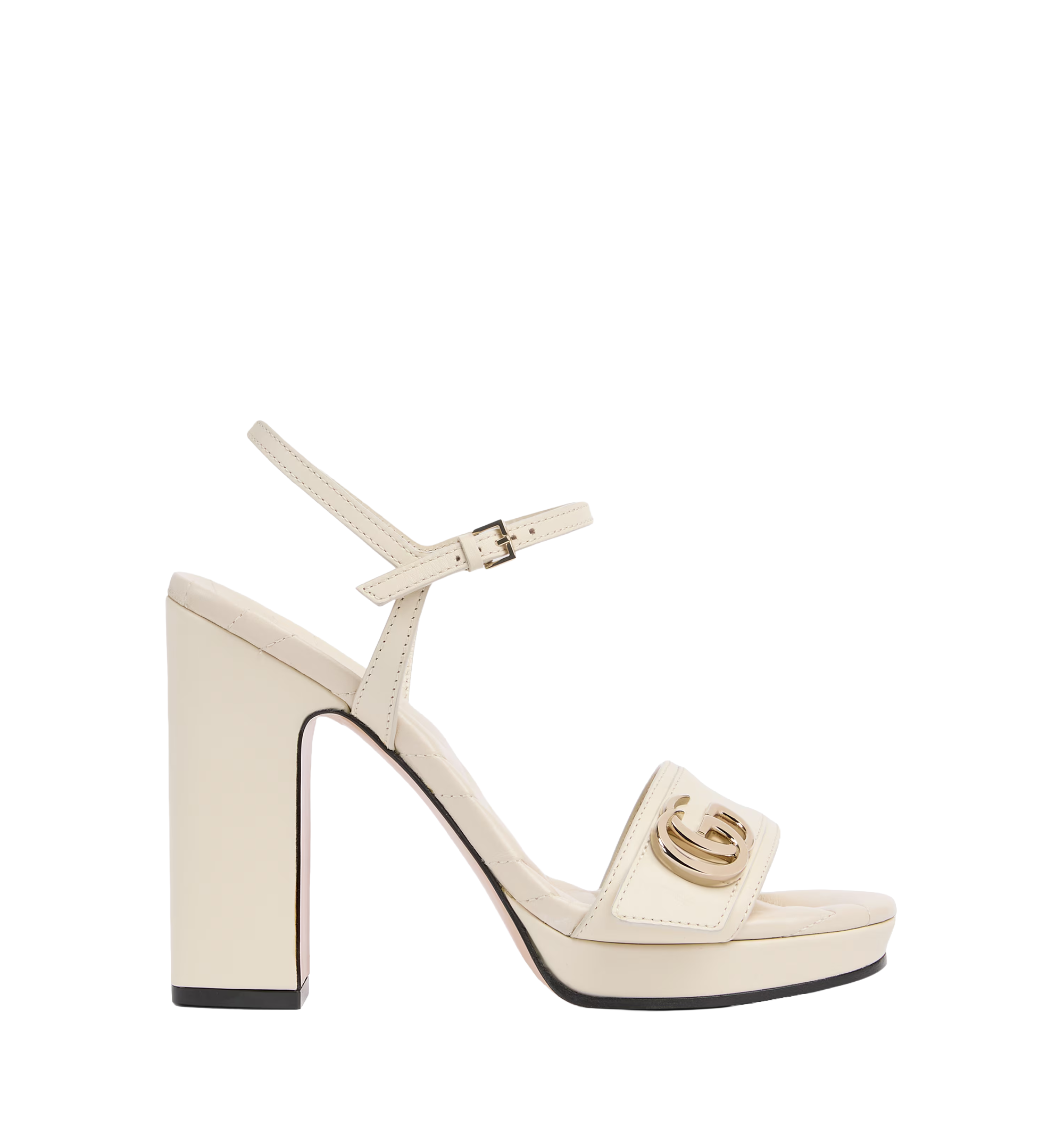 Women's platform sandal with Double G