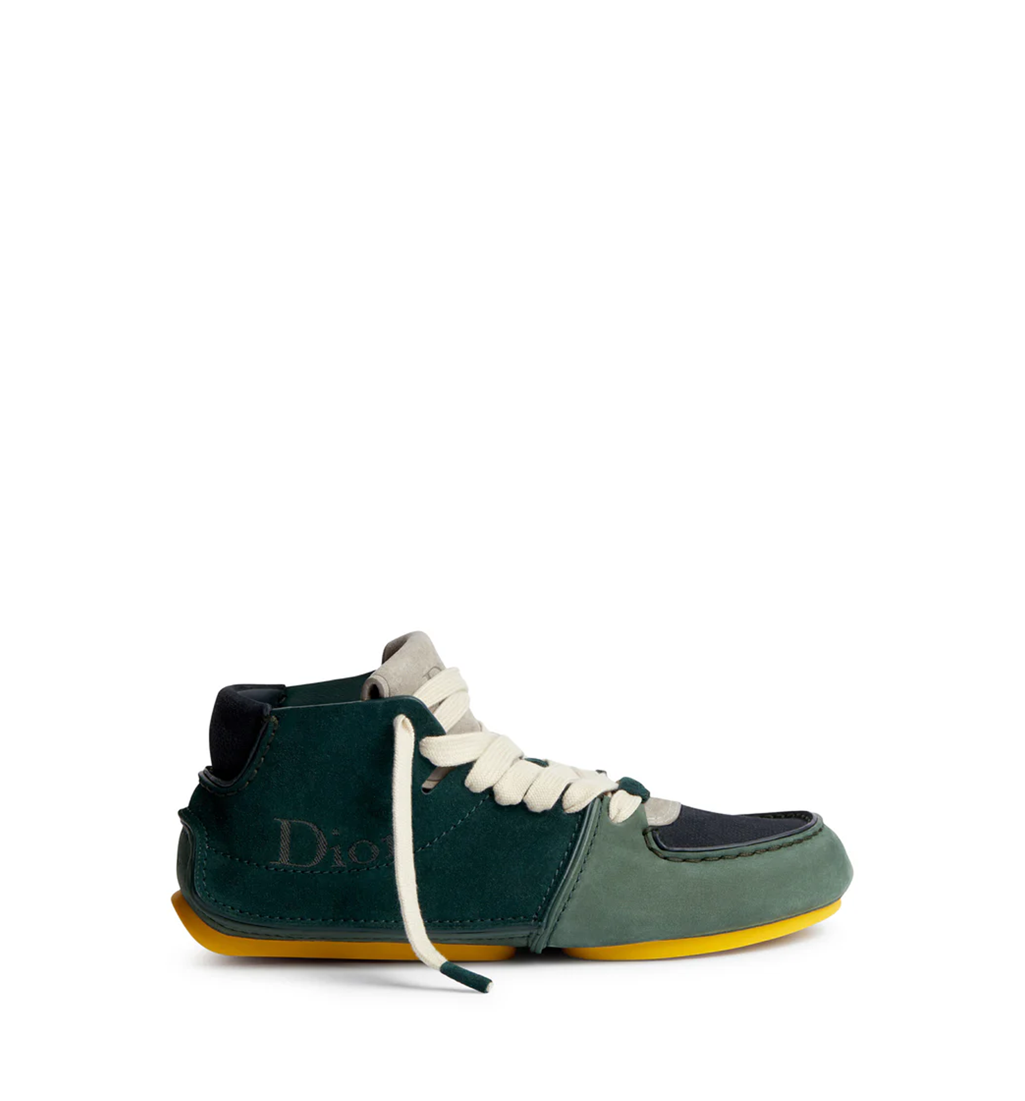 Roadie suede boot with logo on the side