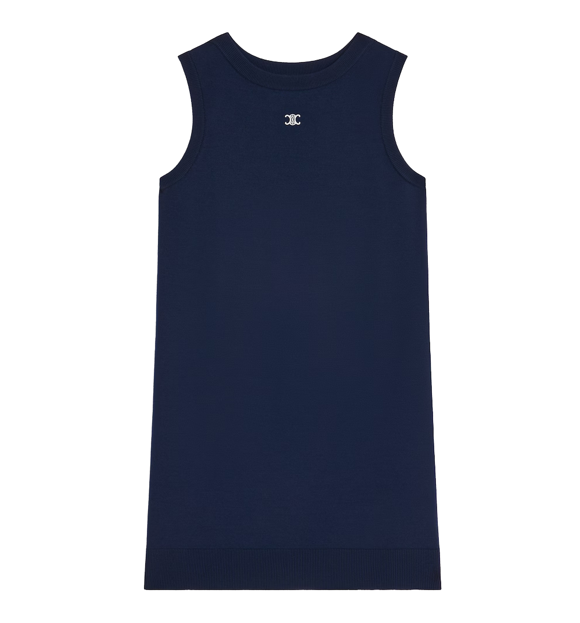 Mini dress in wool
