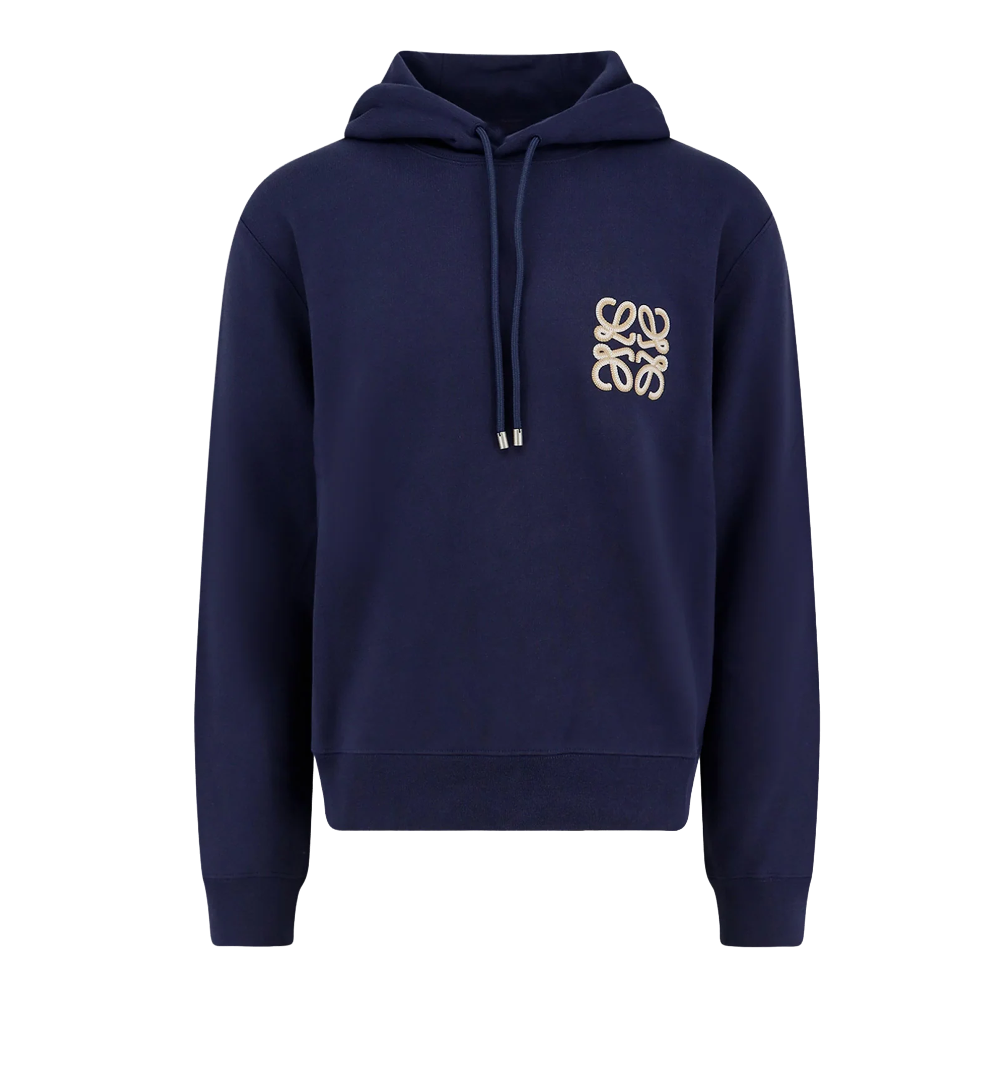 Cotton sweatshirt with Anagram logo embroidery on the front