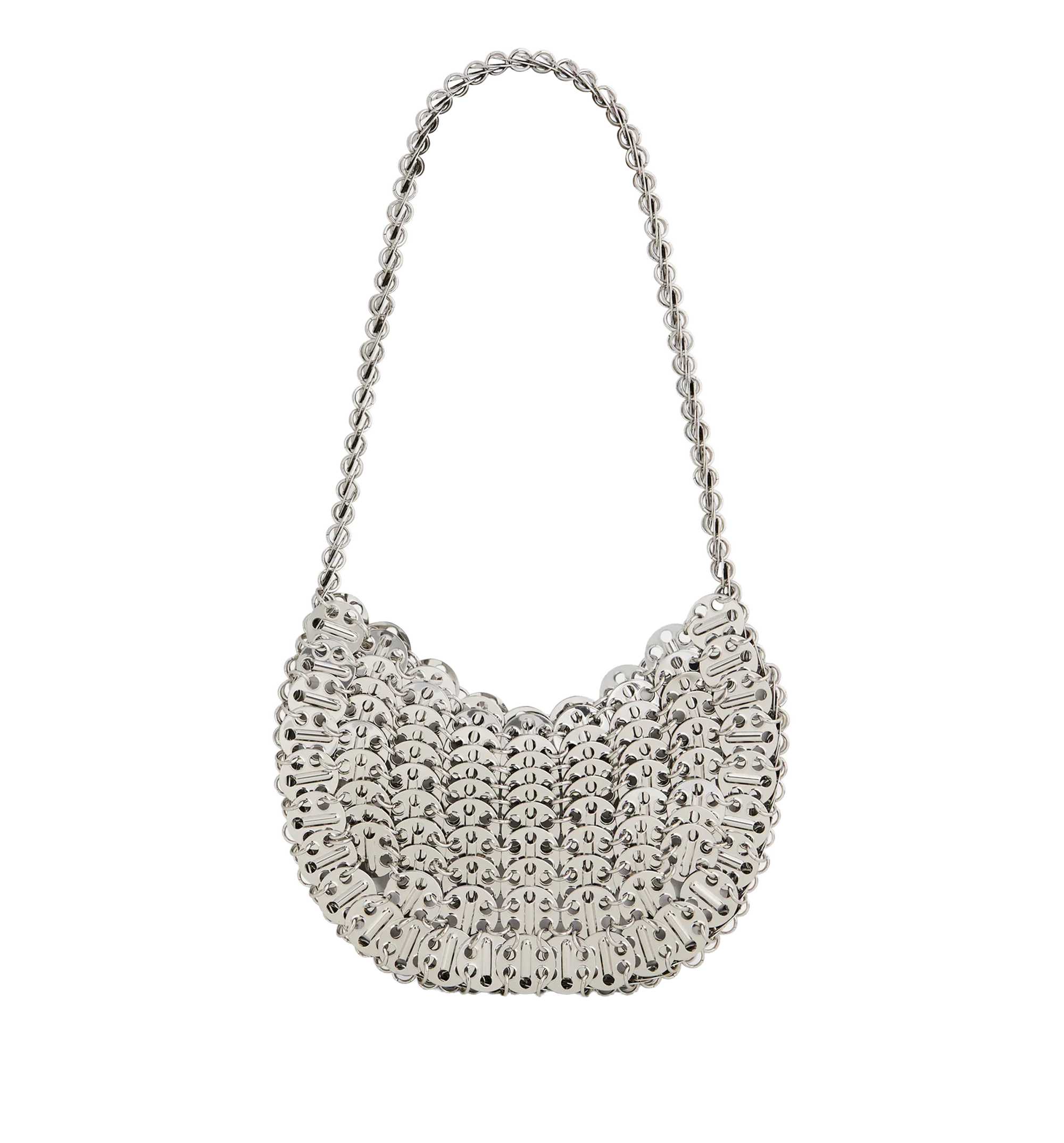 Iconic 1969 moon bag silver