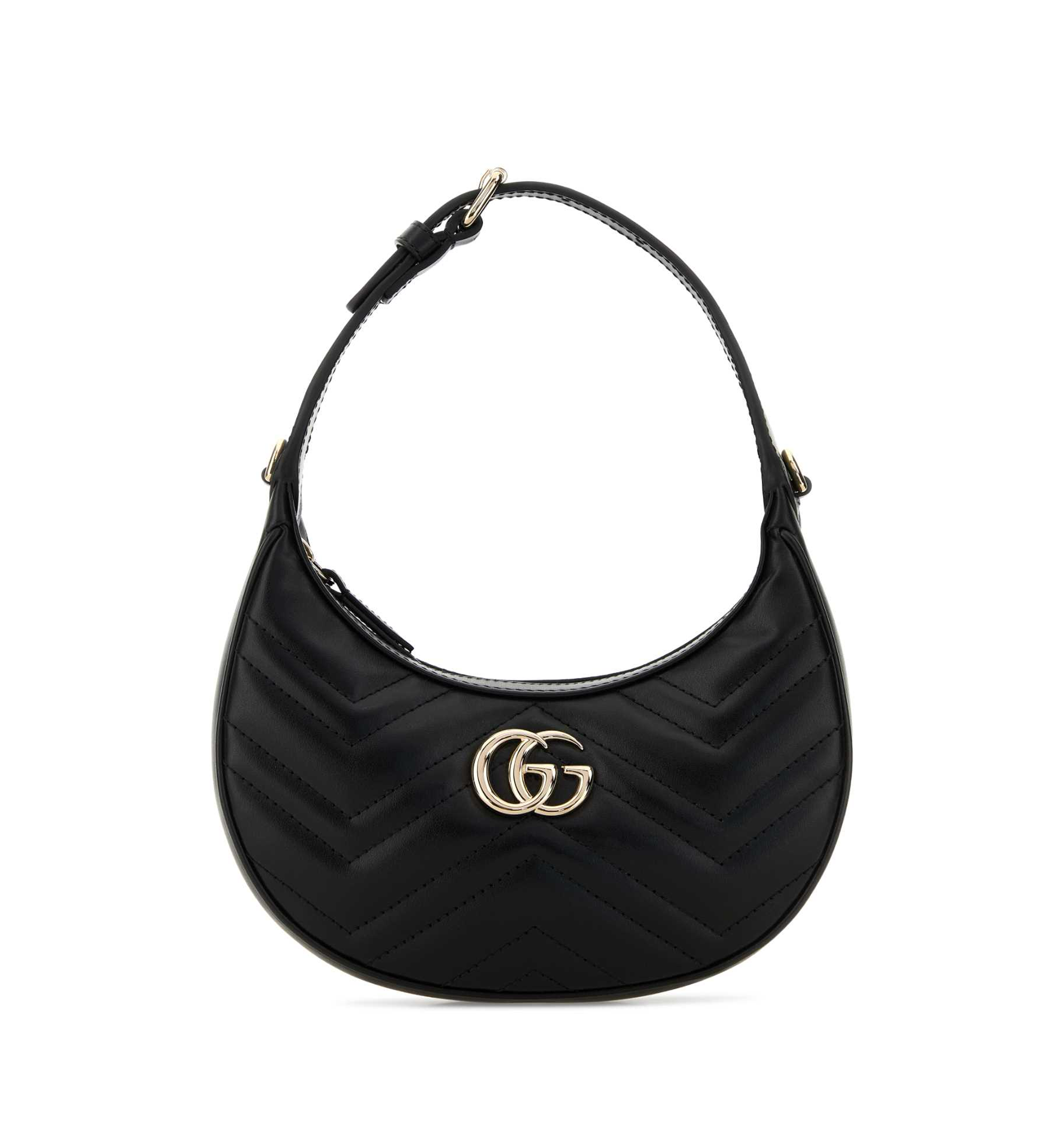 Leather small GG Marmont shoulder bag