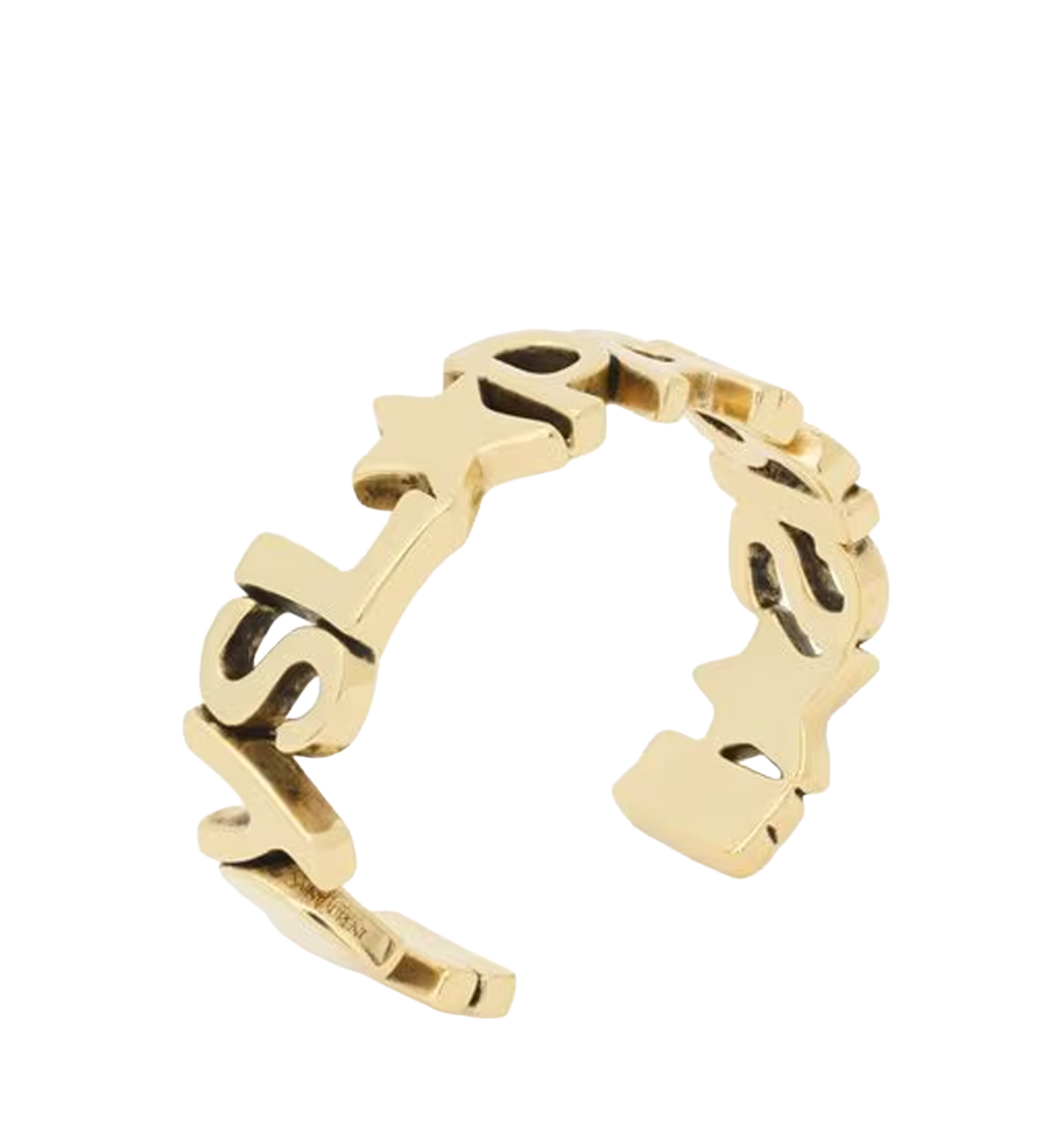YSL PARIS cuff in metal