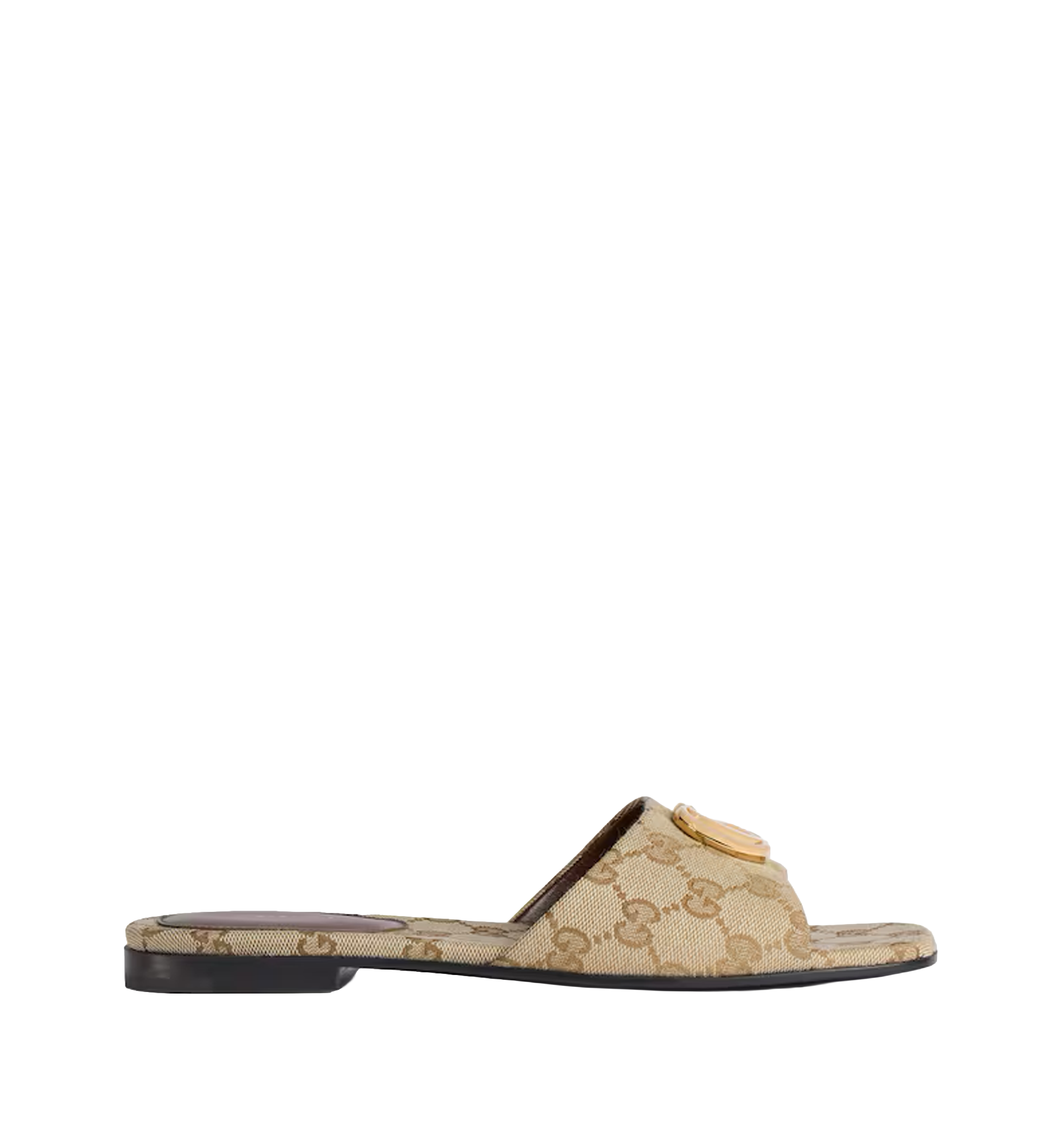 Women's slide sandal with Double G