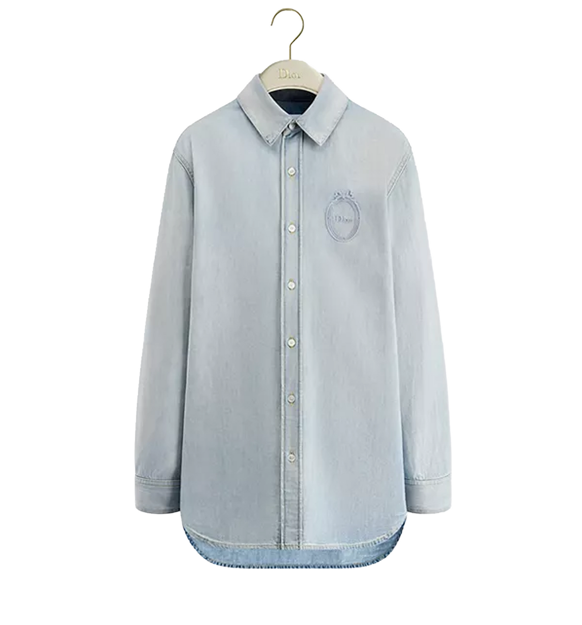 Cotton denim shirt