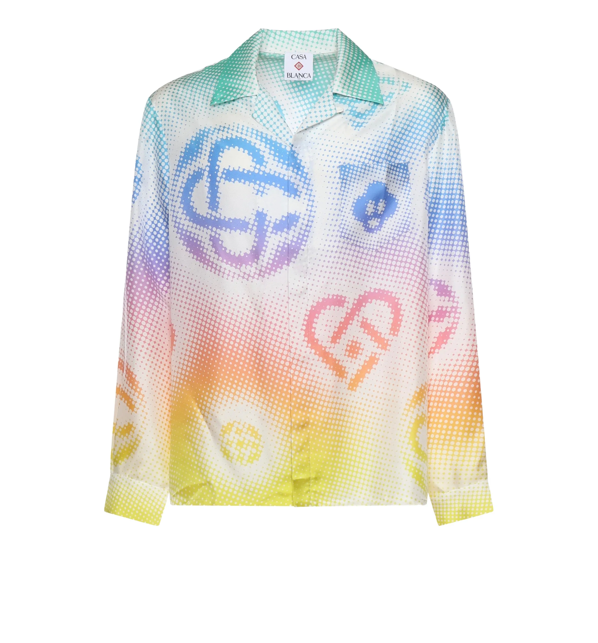 'Halftone Logo' shirt