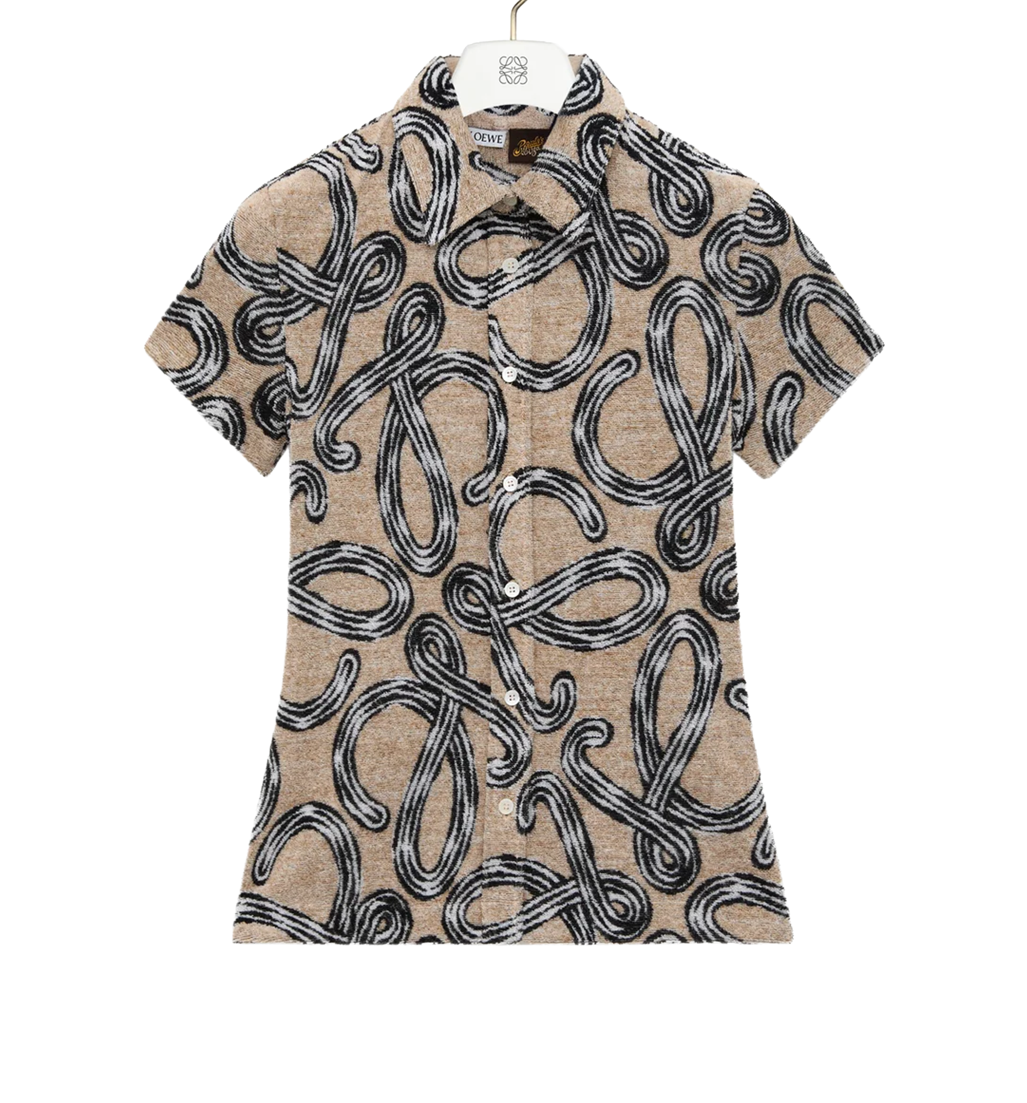 Top in cotton terry blend