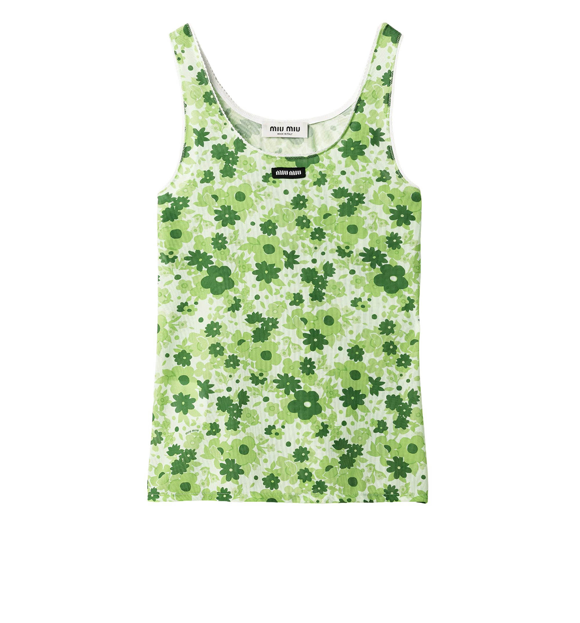 Stretch fabric tank top