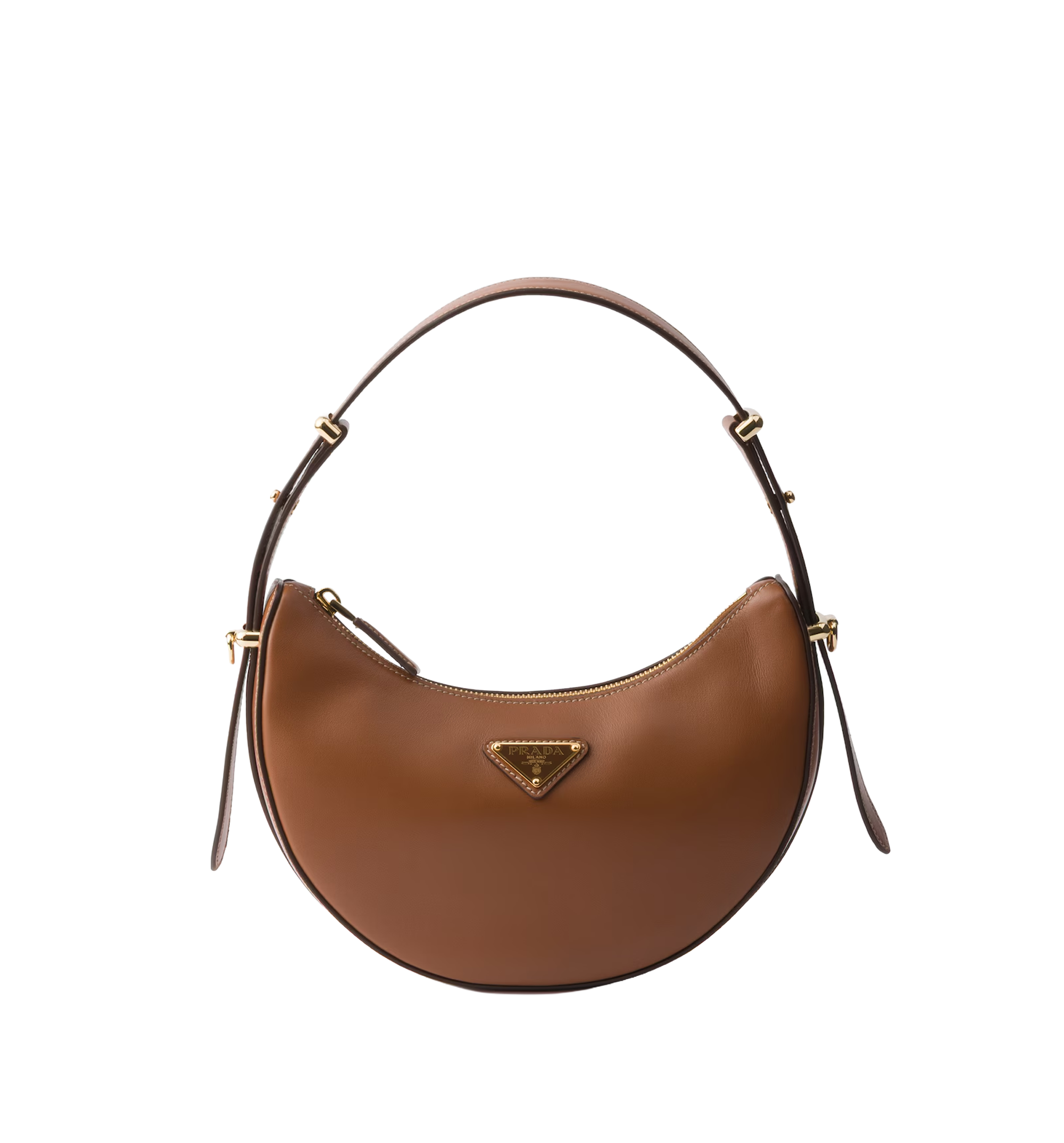 Prada Arqué Mini Leather Shoulder Bag
