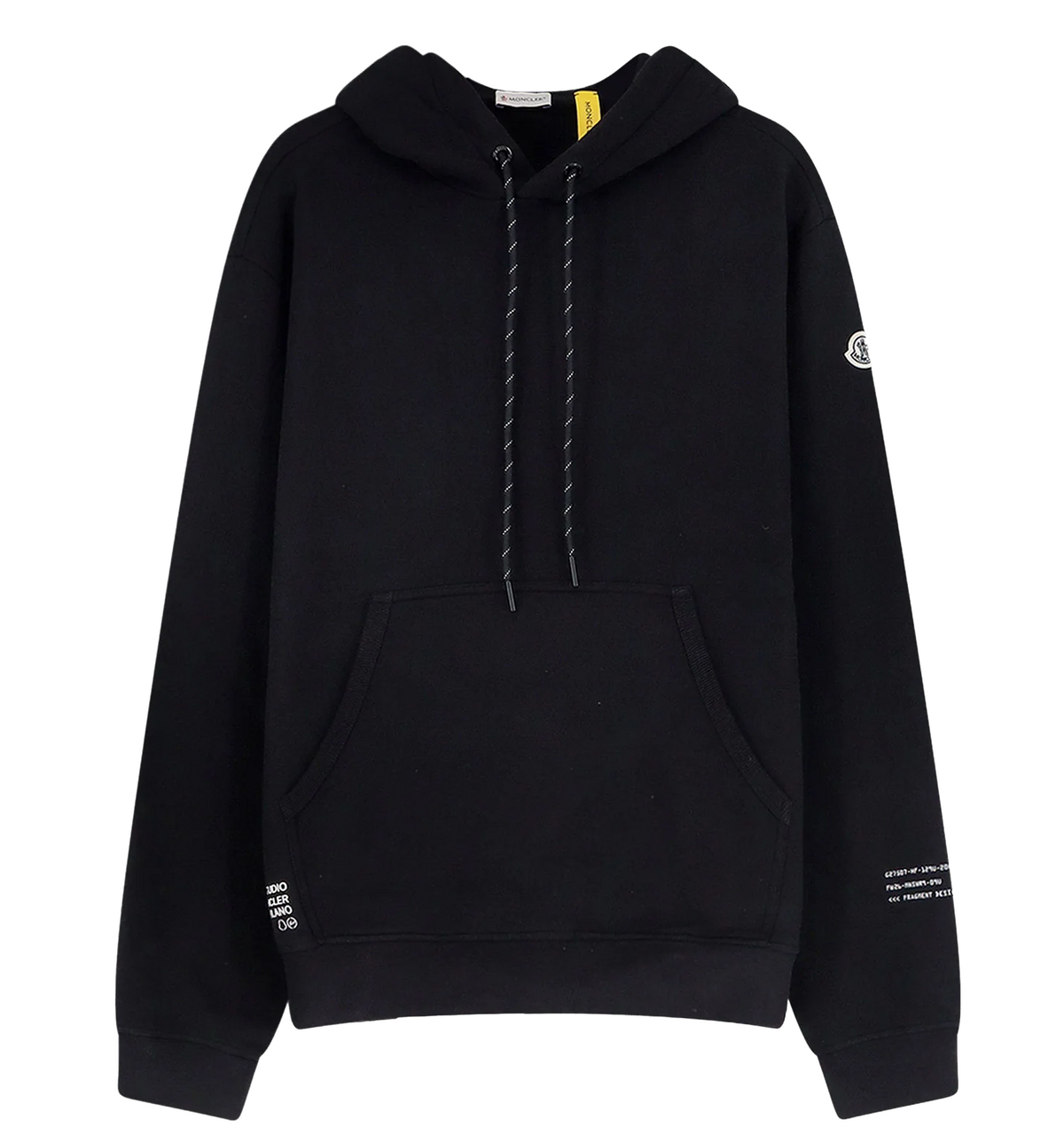 Cotton hoodie with logo