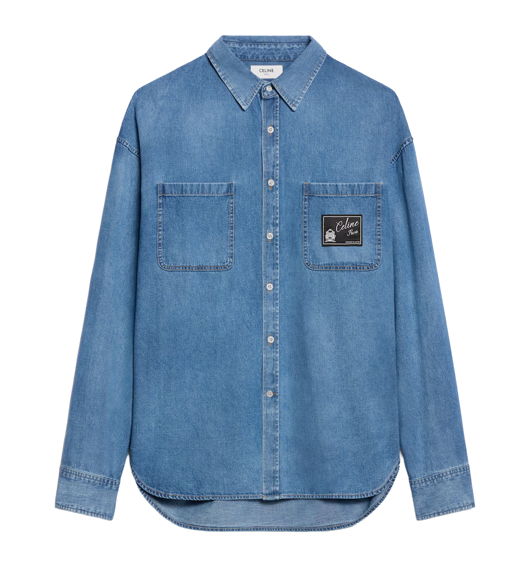 shirt IN COTTON DENIM
