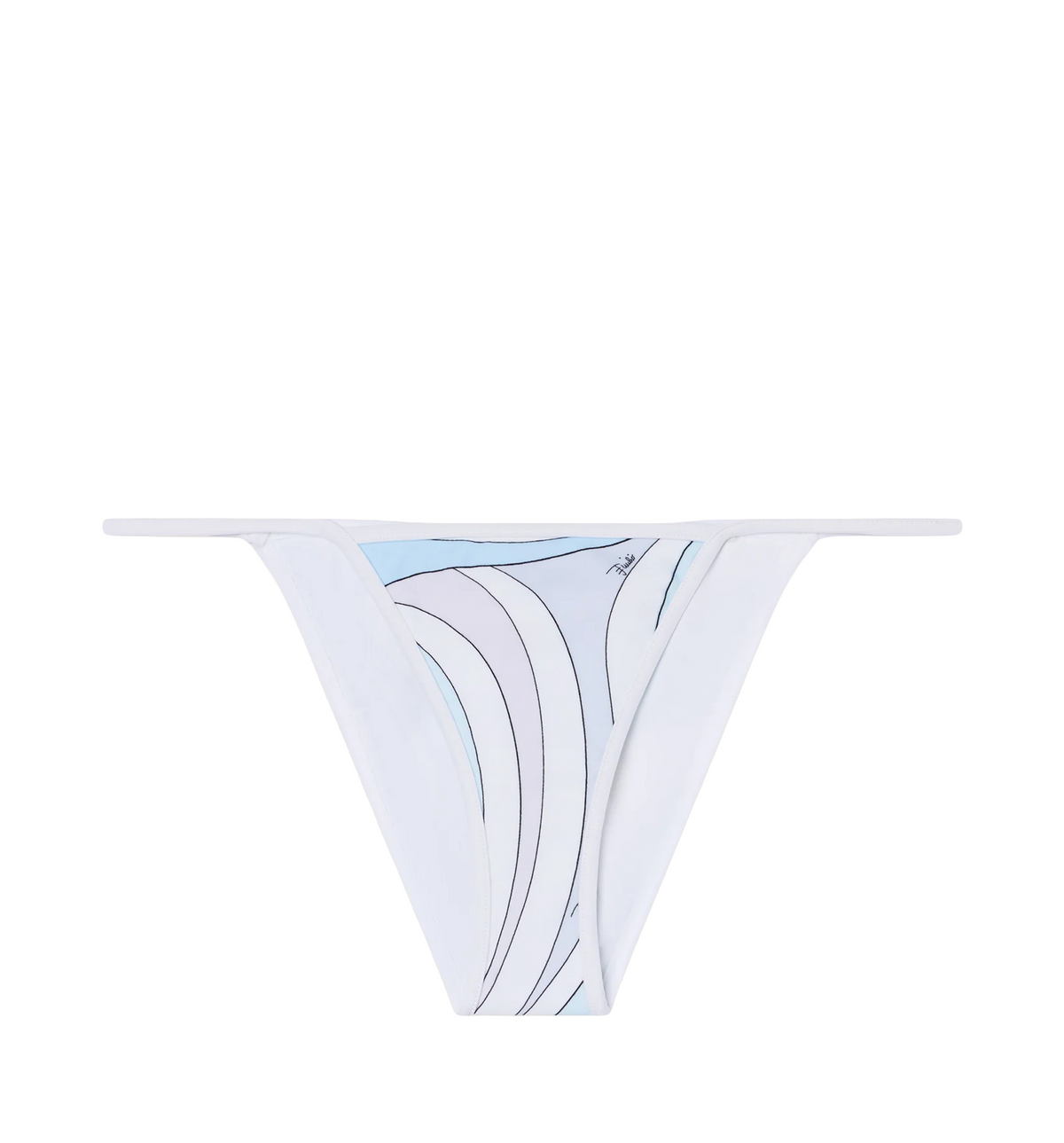 Marmo Print Bikini Bottom
