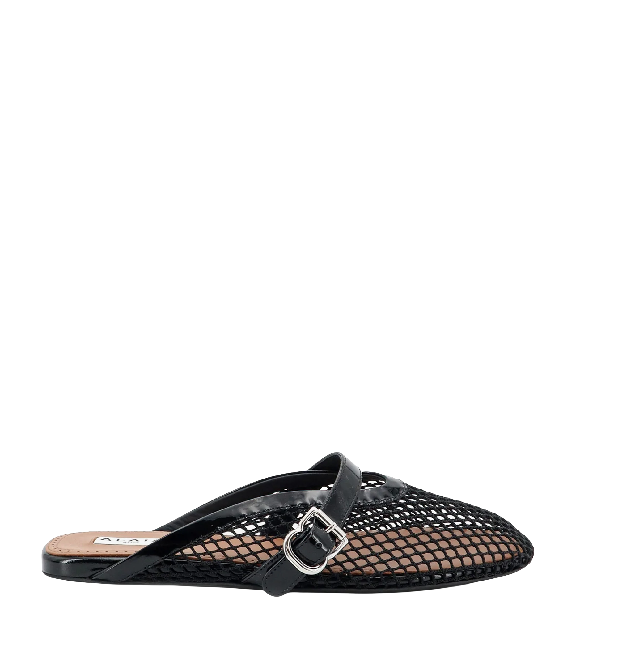 Flat mesh sandals