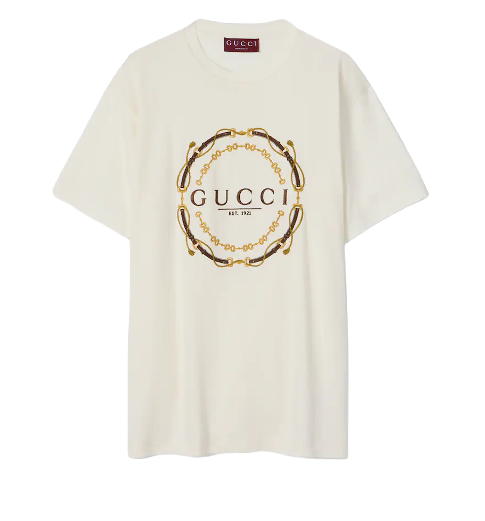 Cotton jersey T-shirt with print