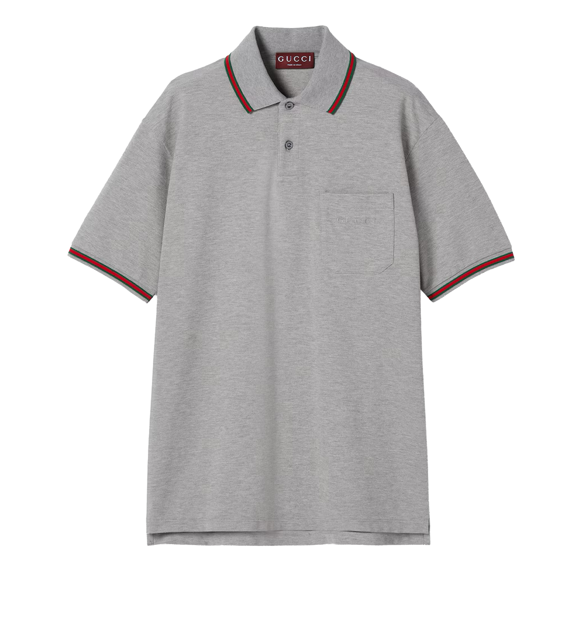 Cotton Piquet Polo Shirt With Embroidery