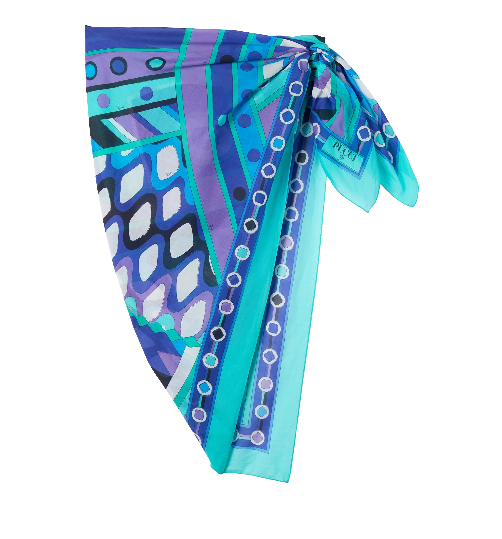 'Vivara' print sarong