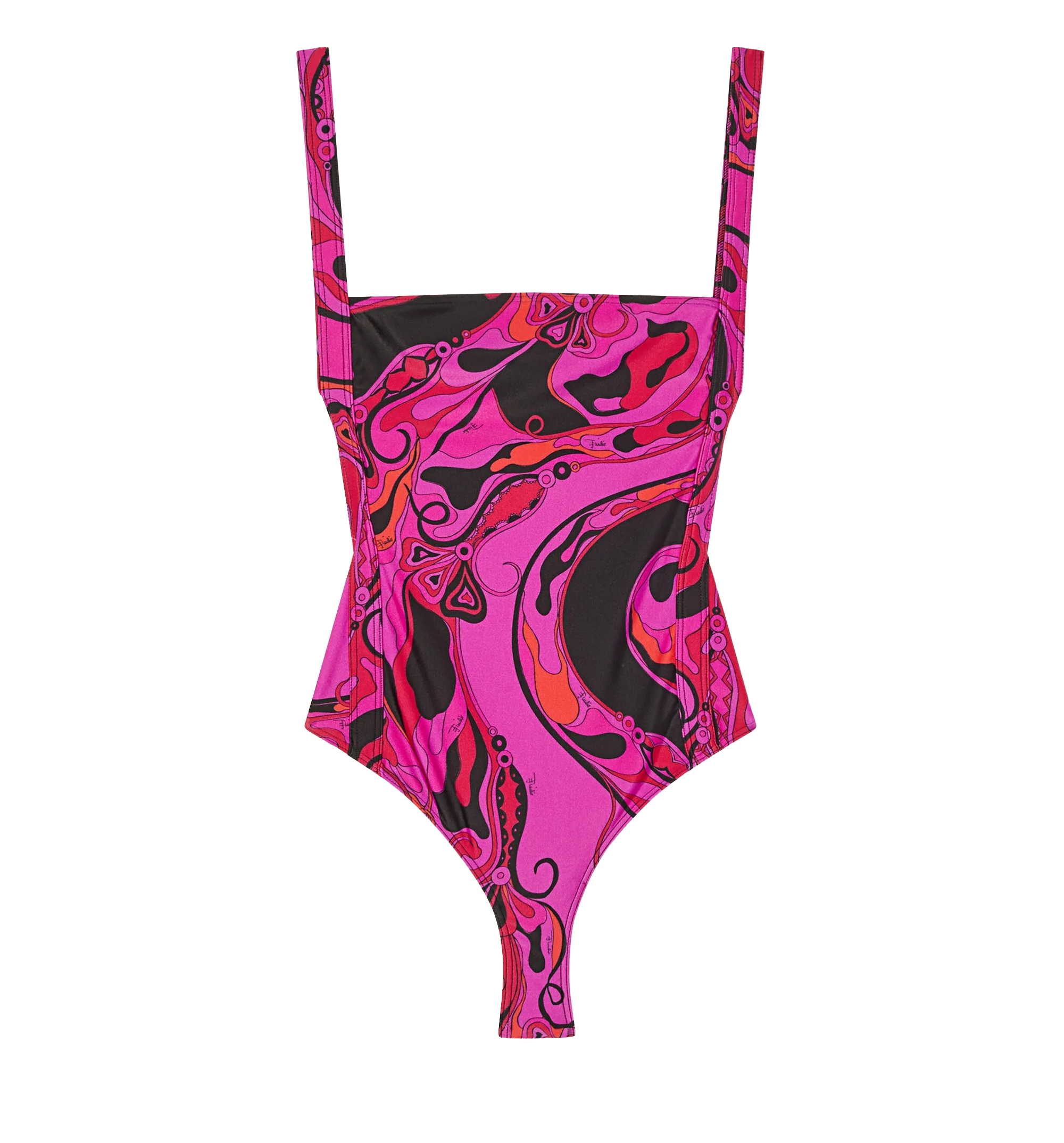 Orchidee Print Swimsuit