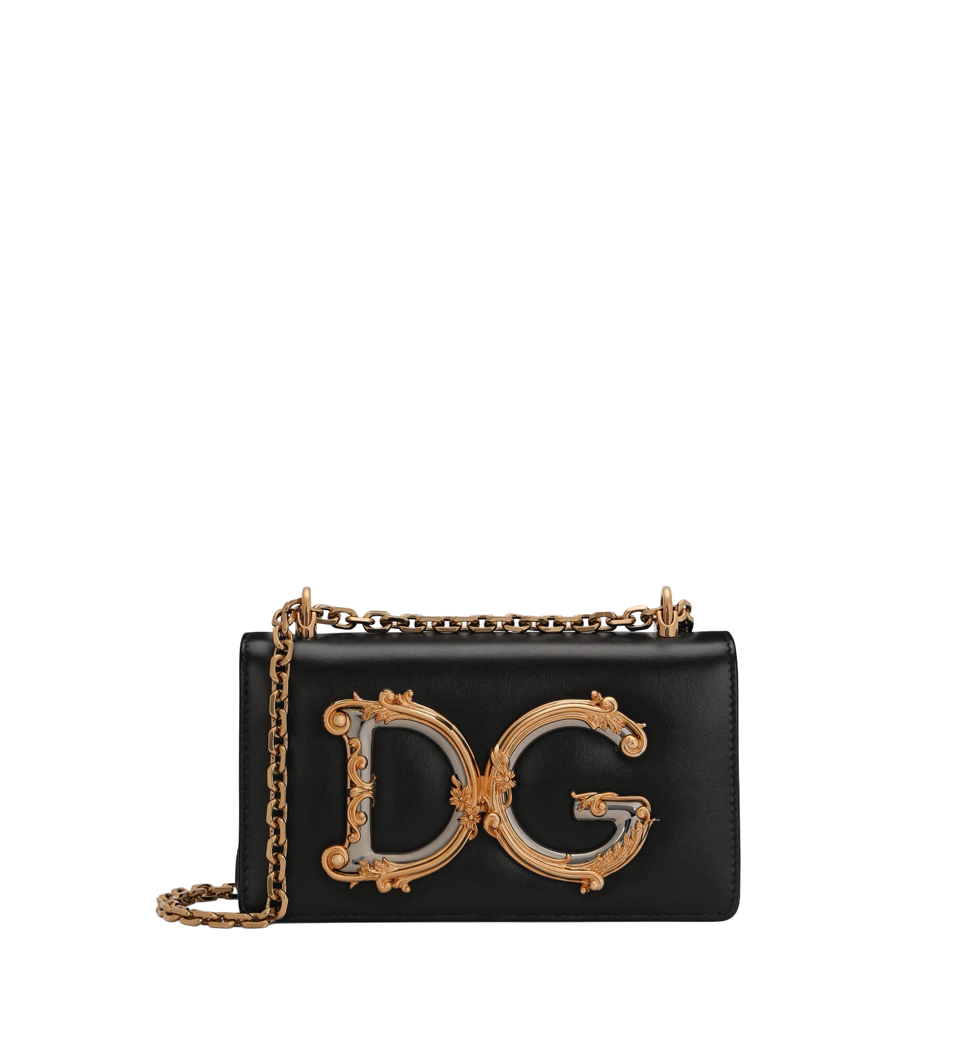 Calfskin DG Girls phone bag