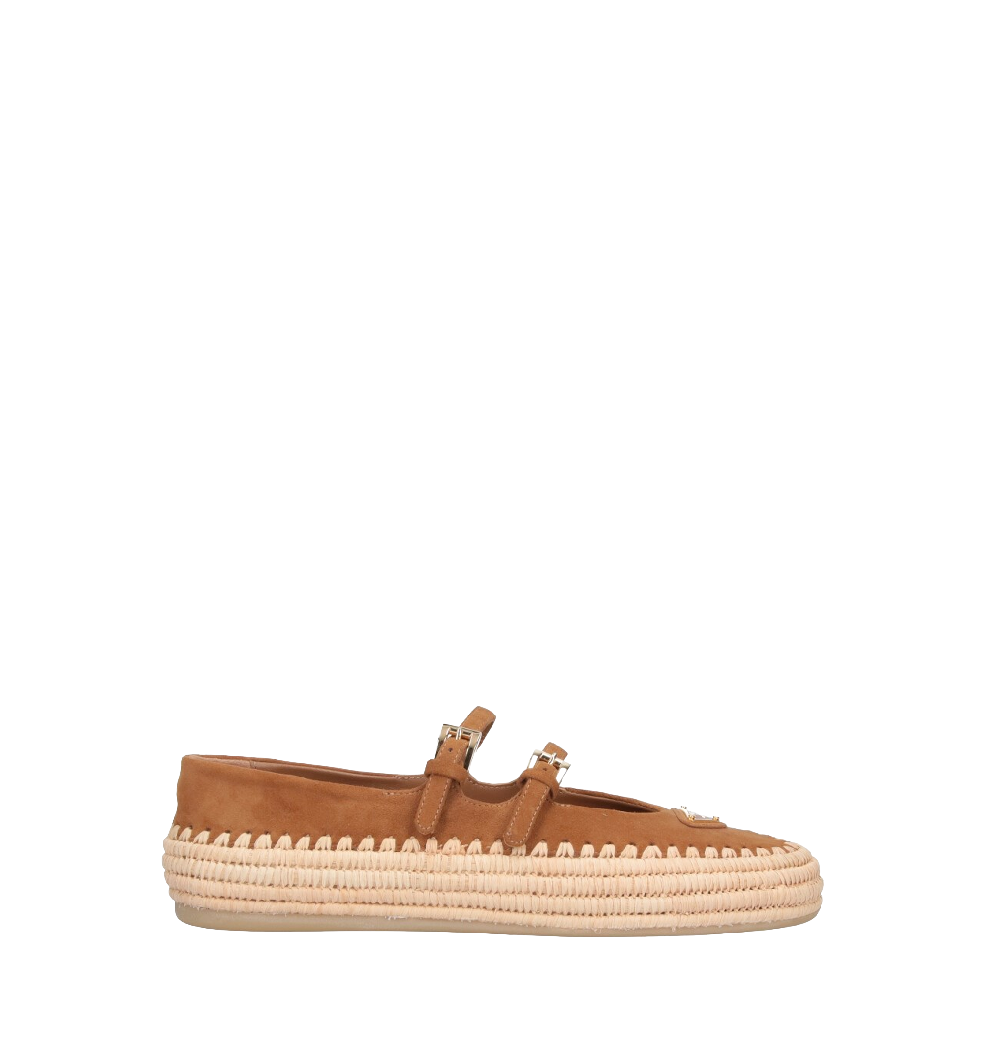 Suede ballerinas