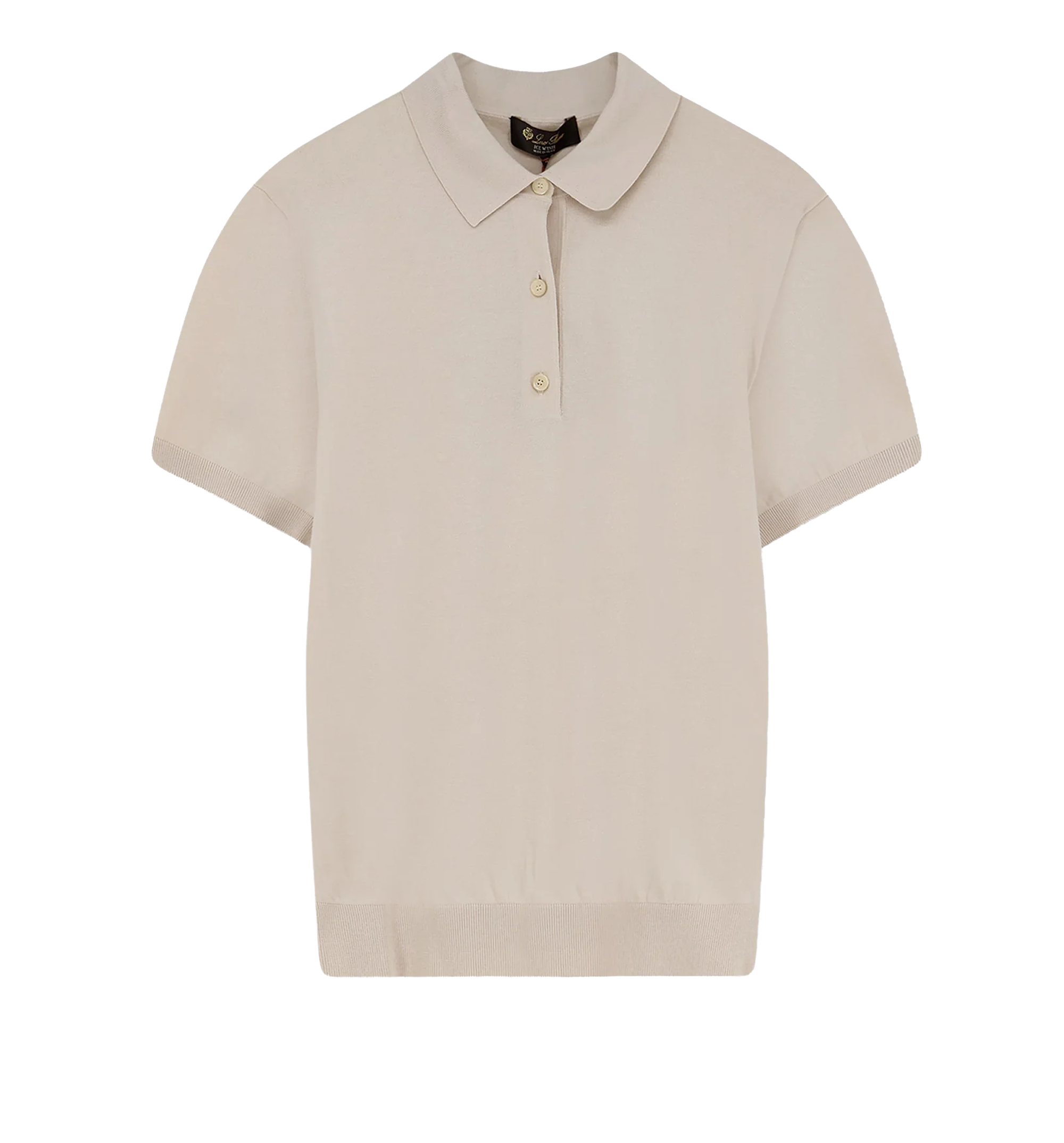 Ice Wish cotton polo shirt