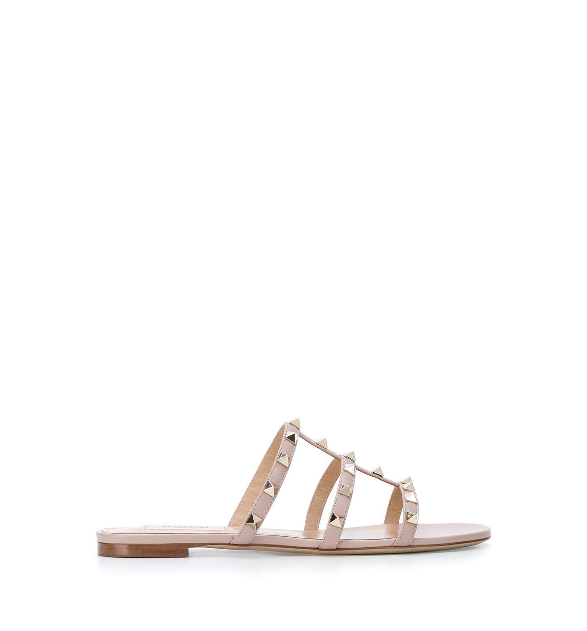 Rockstud Leather Sandals
