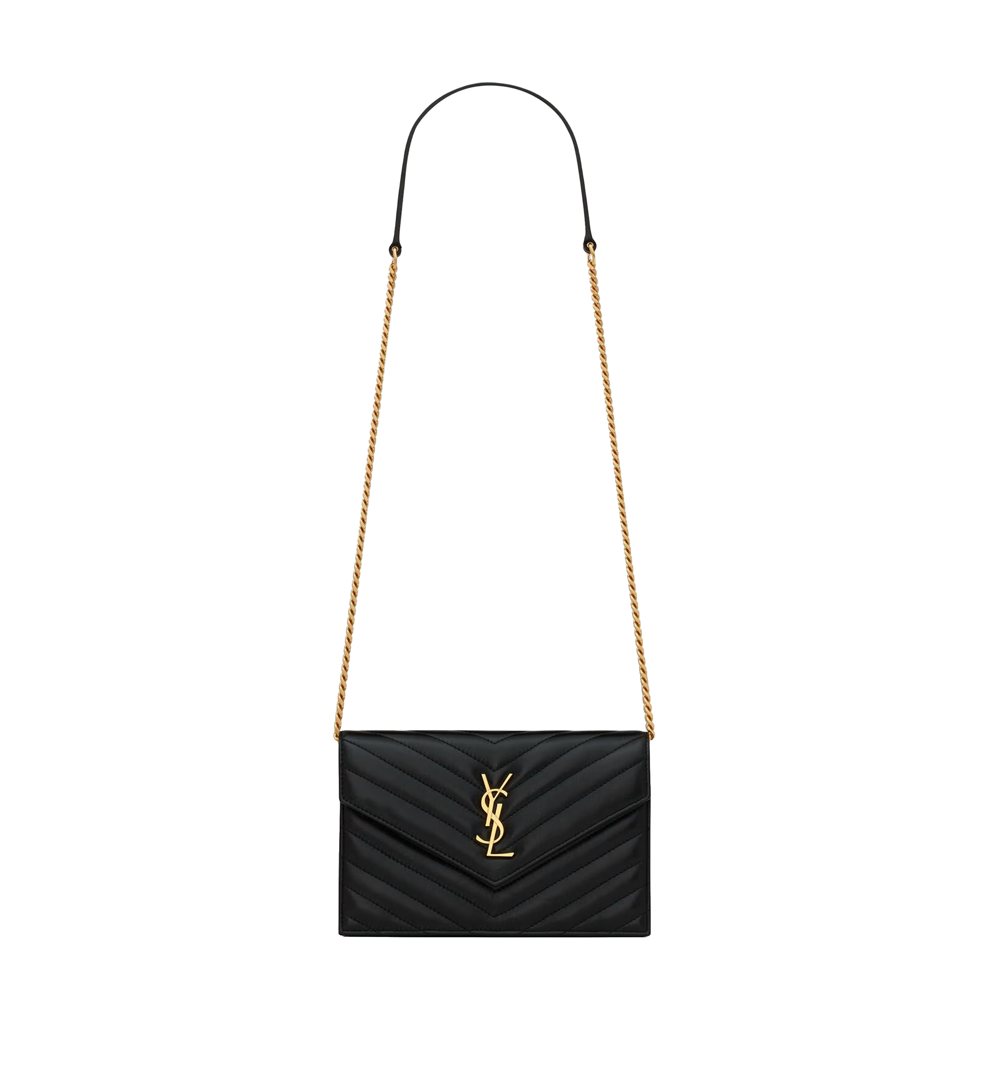 Cassandre Envelope Chain Wallet In Lambskin
