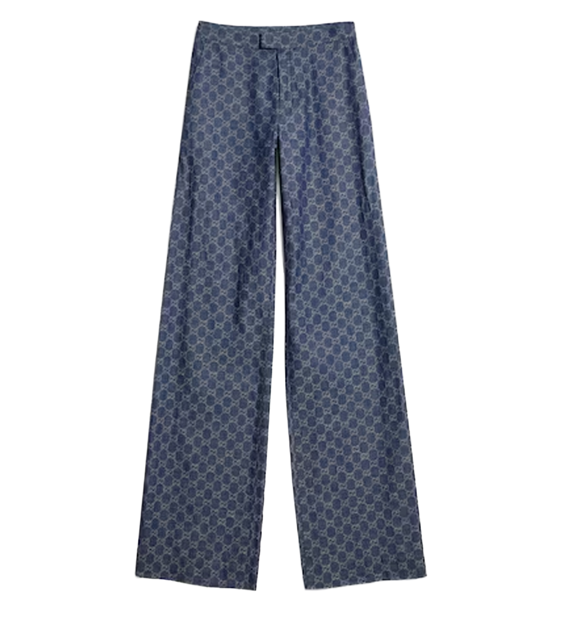 GG cotton jacquard denim Pants