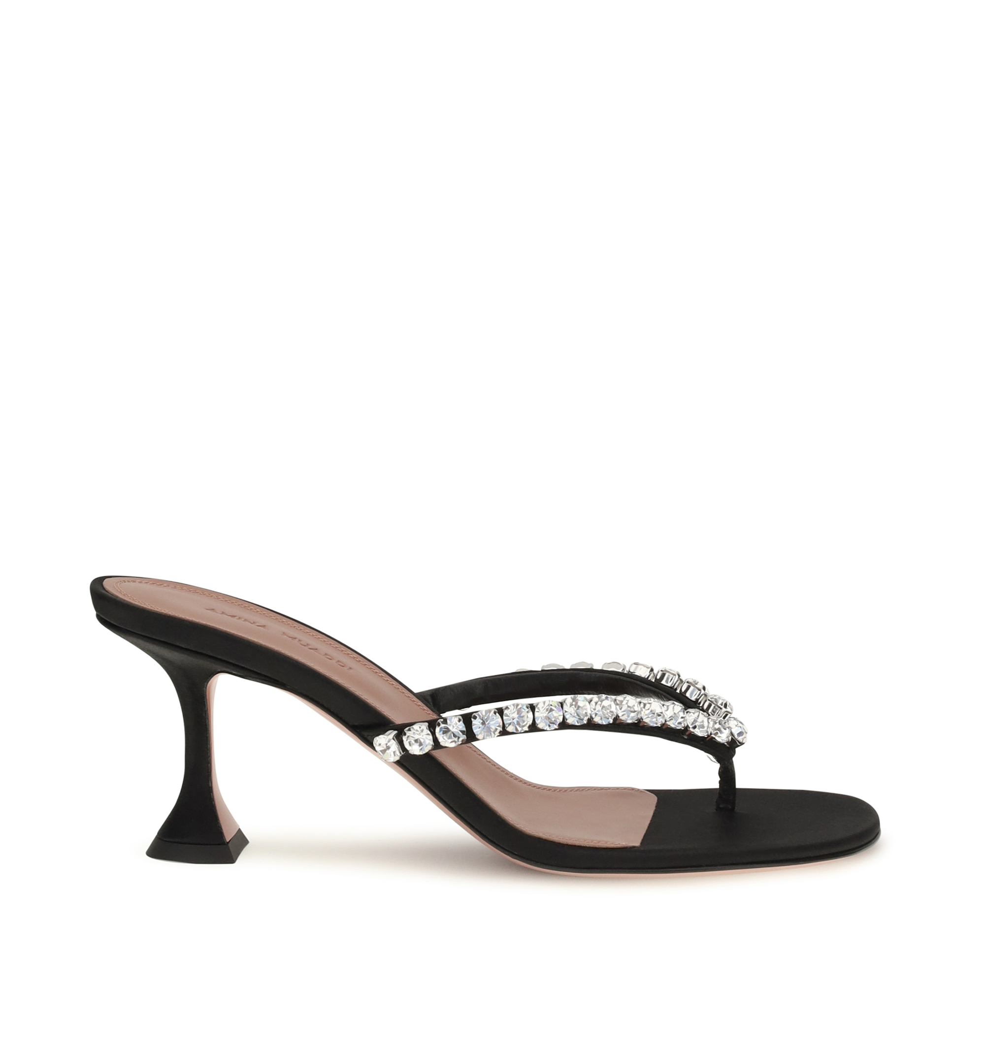 Gigi crystal-embellished thong Sandals