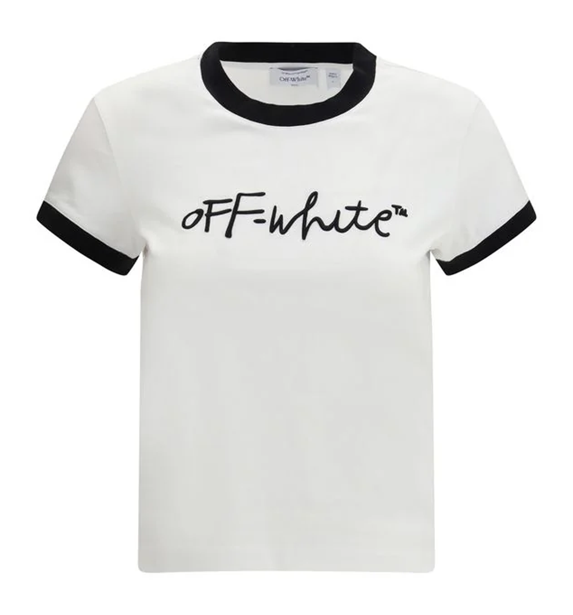 Ow Embr Script Fitted Tee