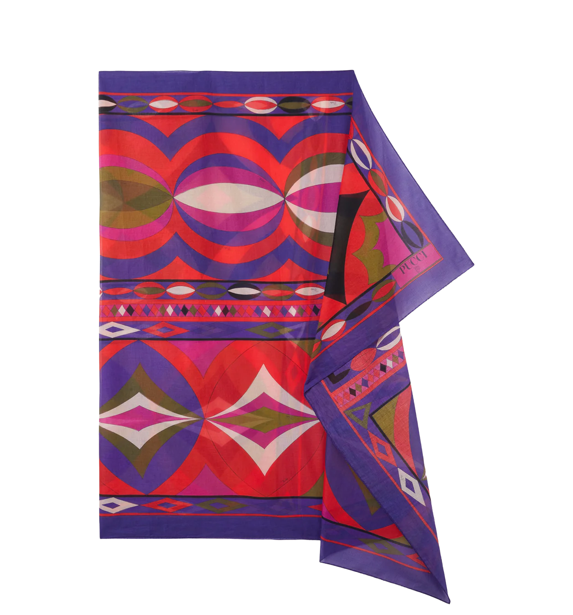 Sarong with Collane Print