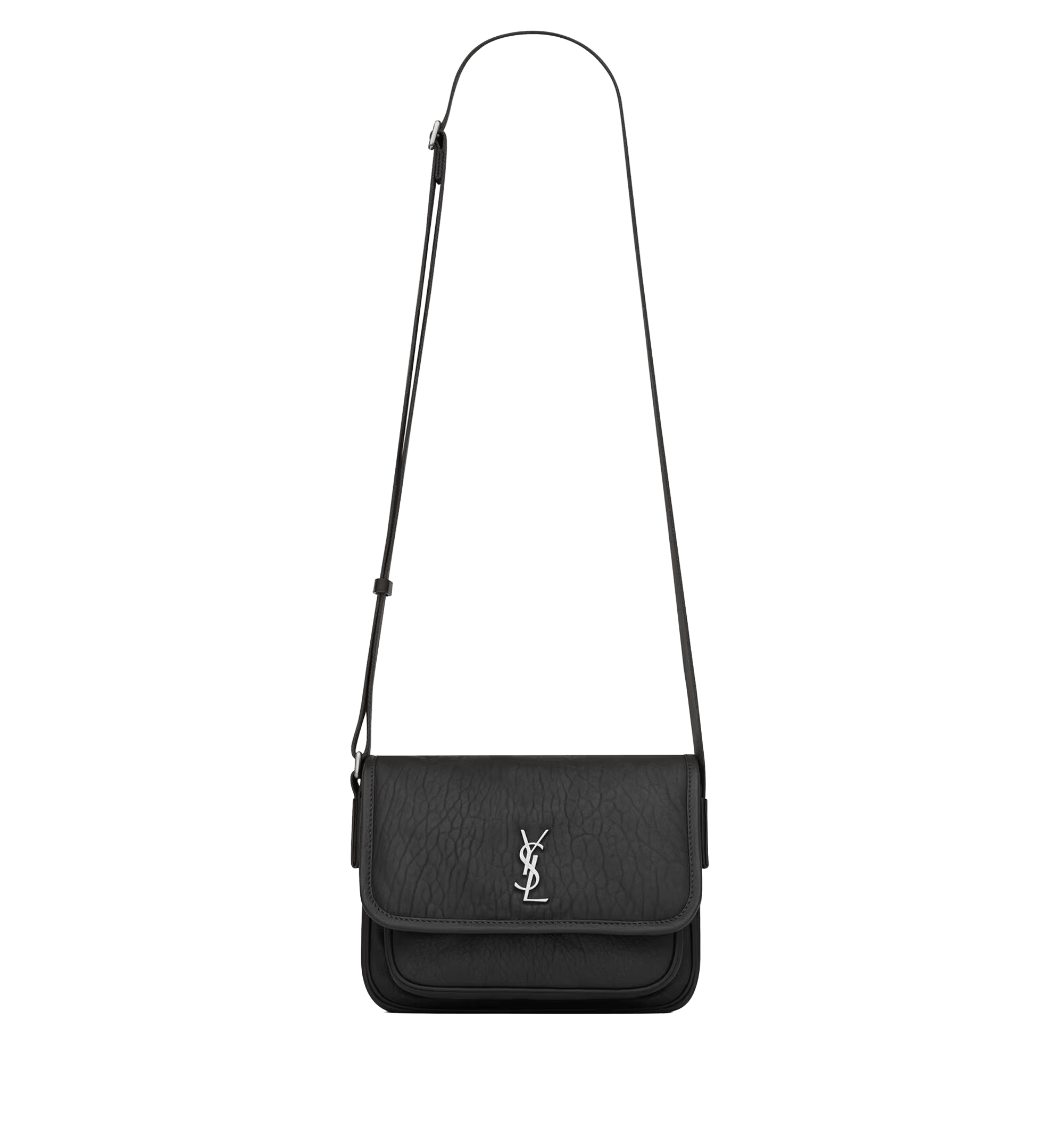 Niki Small Messenger In Grained Lambskin