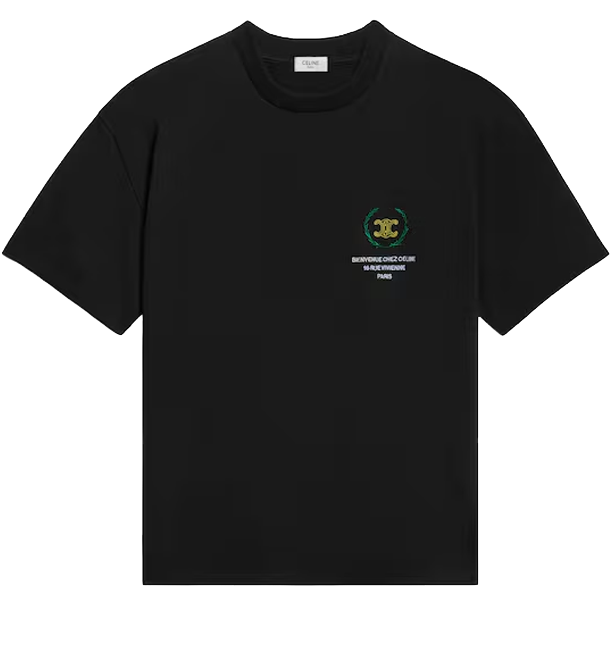 Cotton t-shirt with iconic embroidery