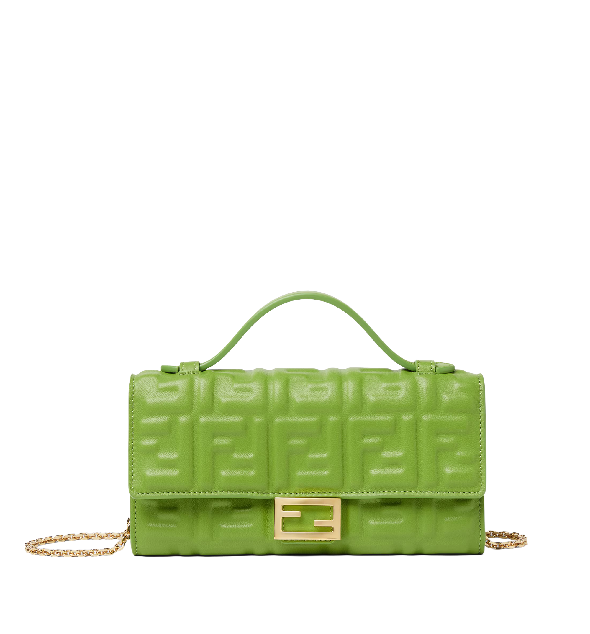 Baguette Continental Wallet With Chain