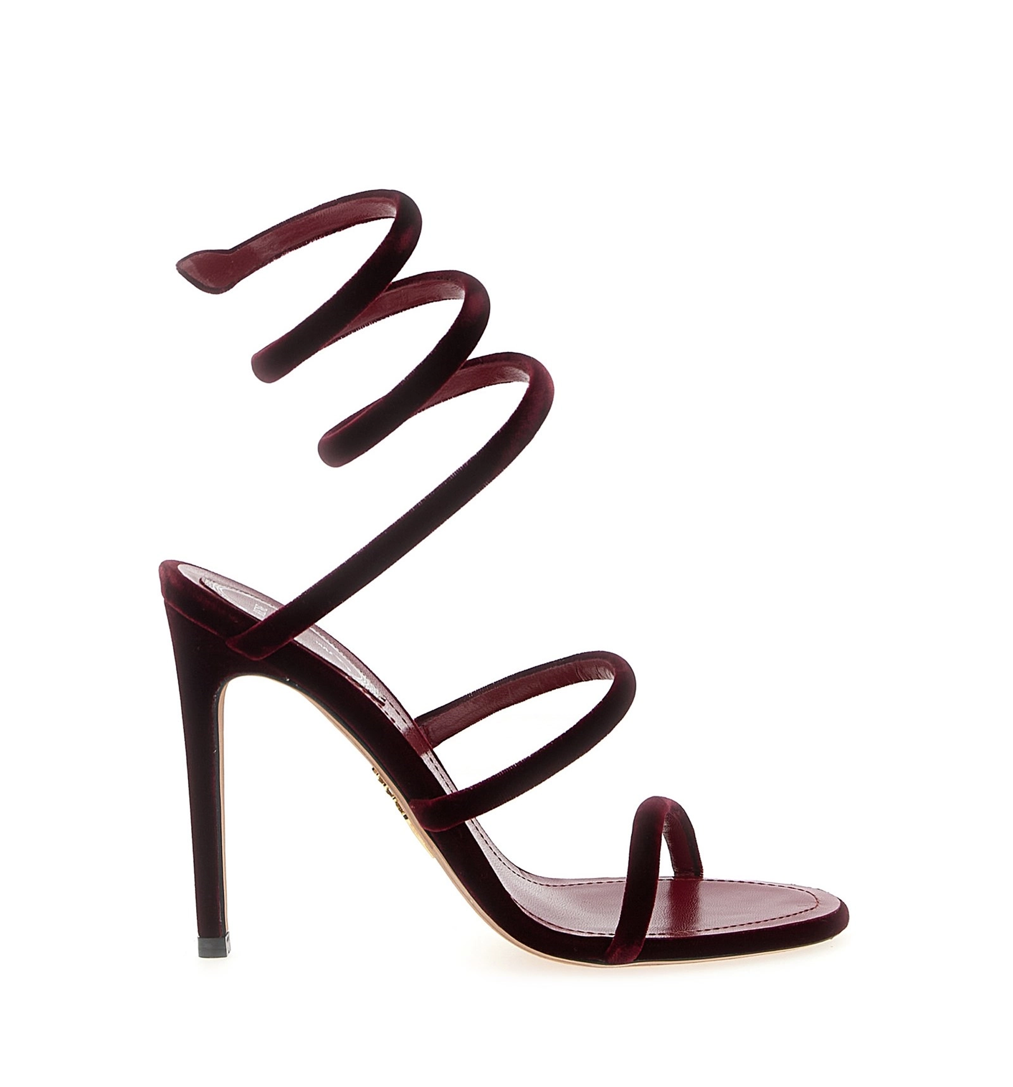 Cleo Ruby Velvet Sandal 105