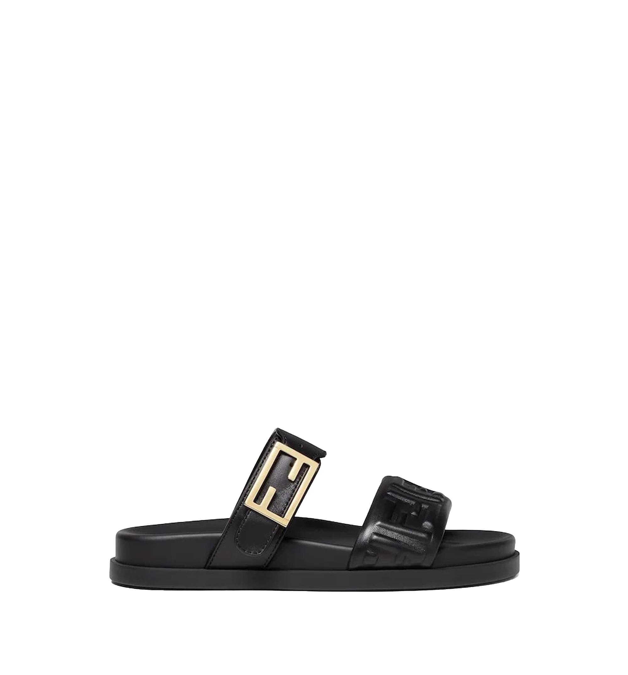 Fendi Feel Leather Sandals