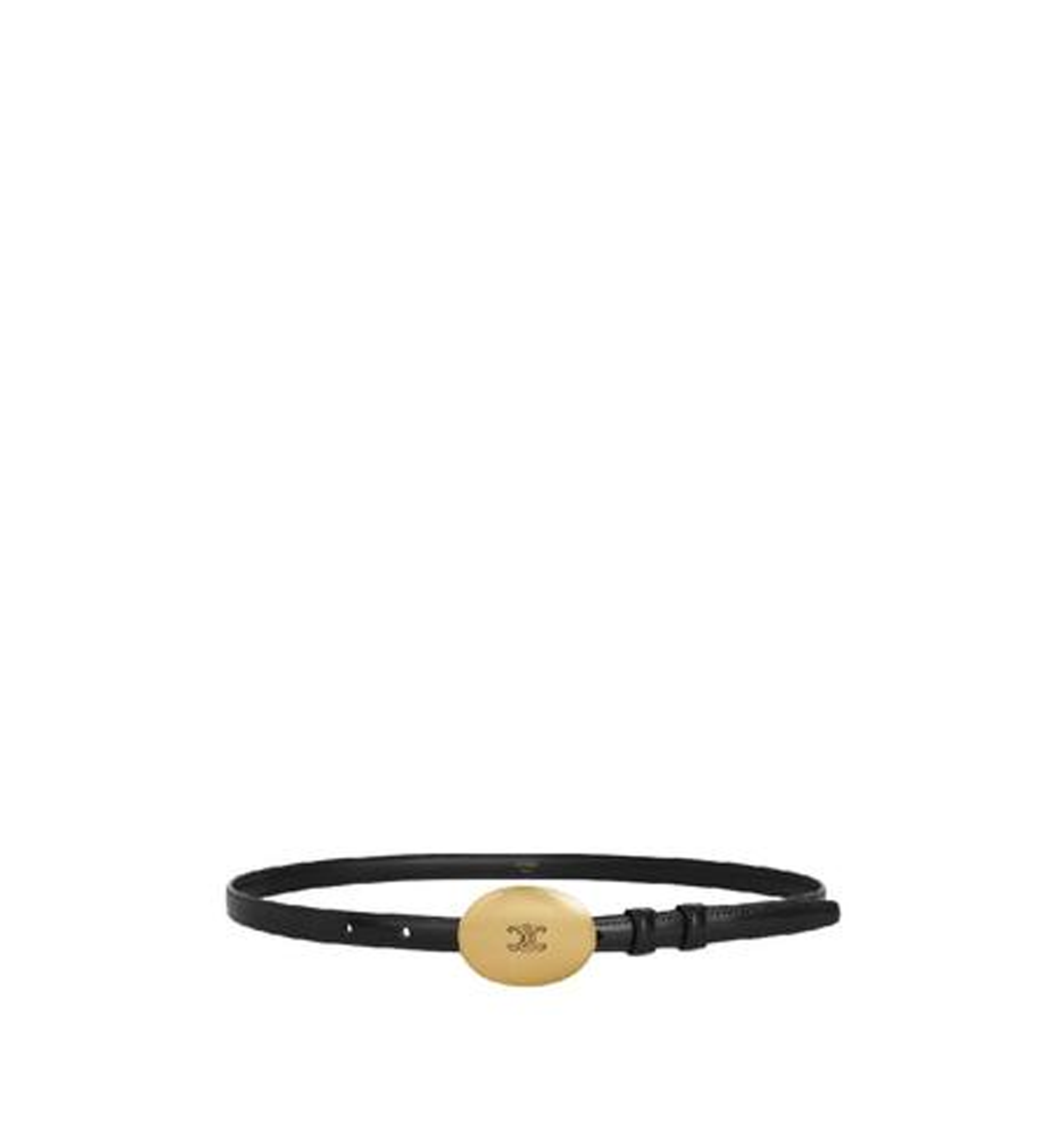 Celine Triomphe Thin Plate Belt
