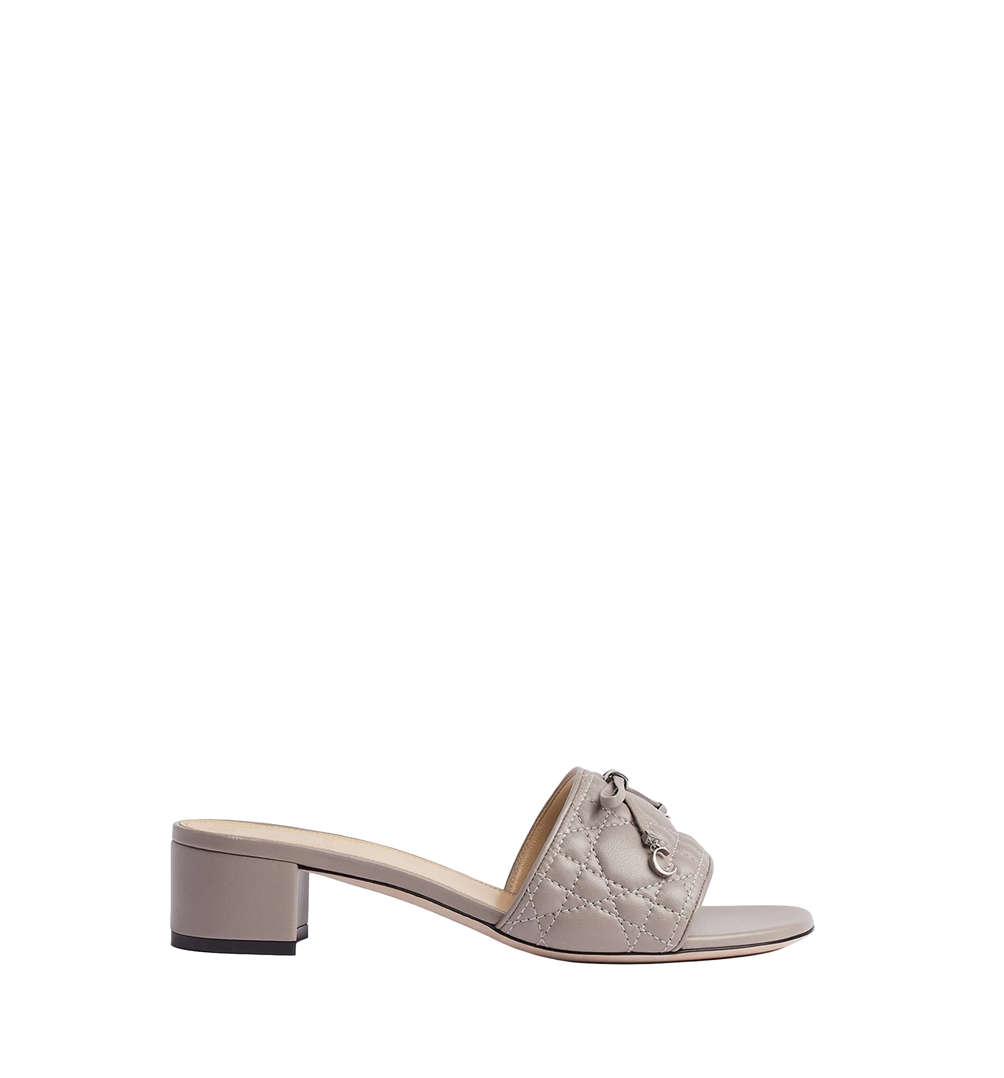 Dior Cannage Heeled Slide