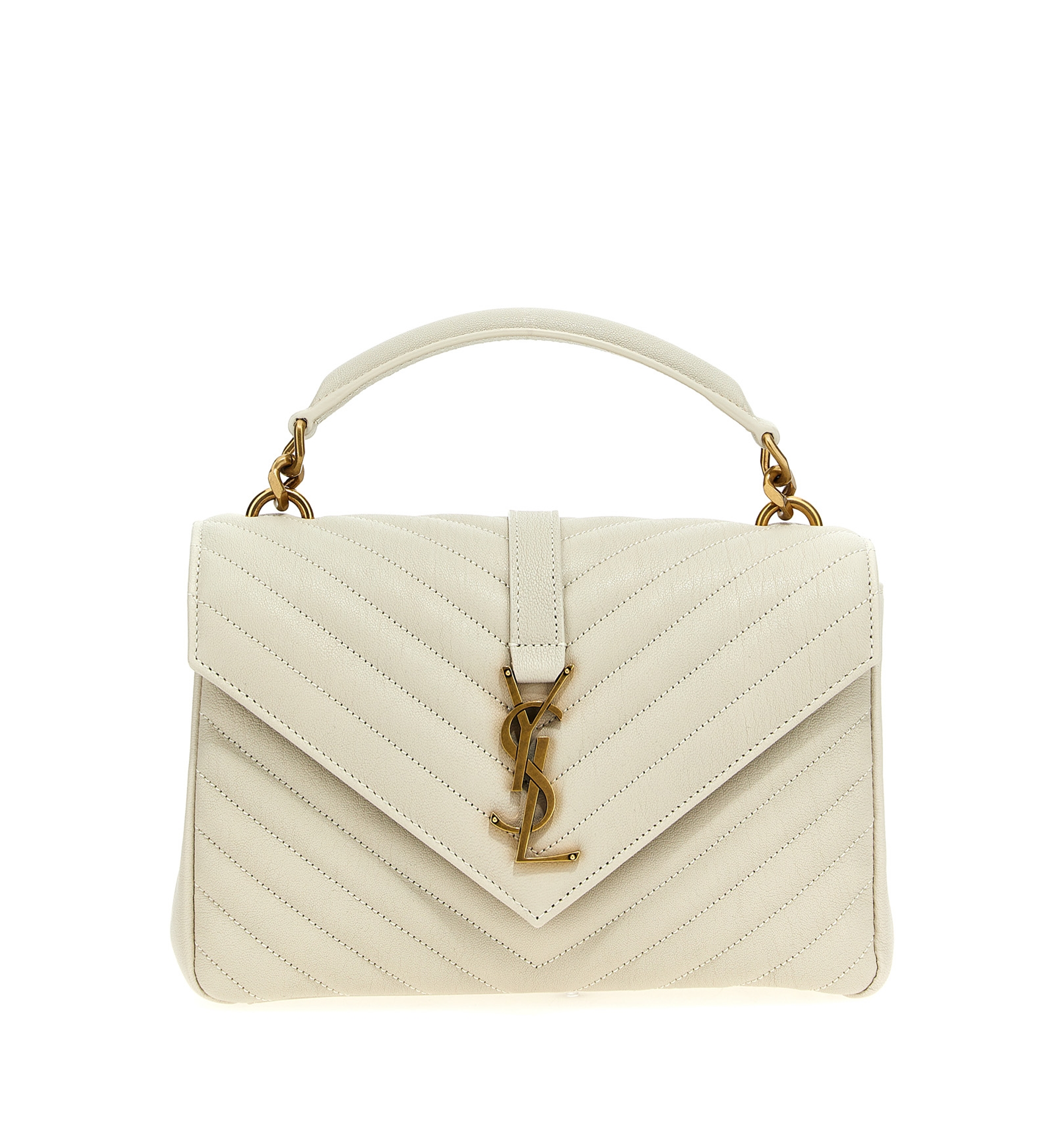 Collège Medium Chain Bag in Quilted Leather