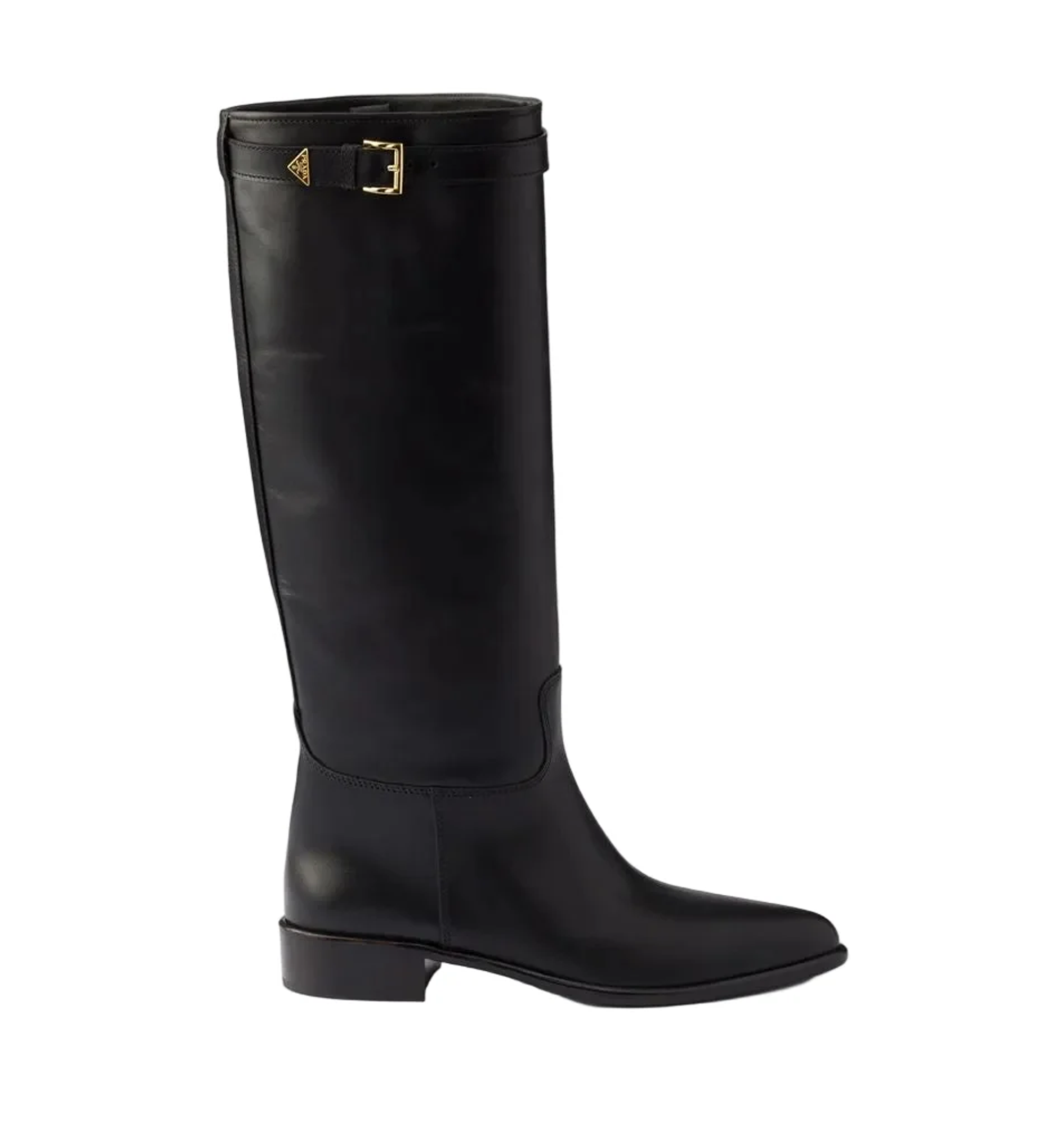 Leather boots